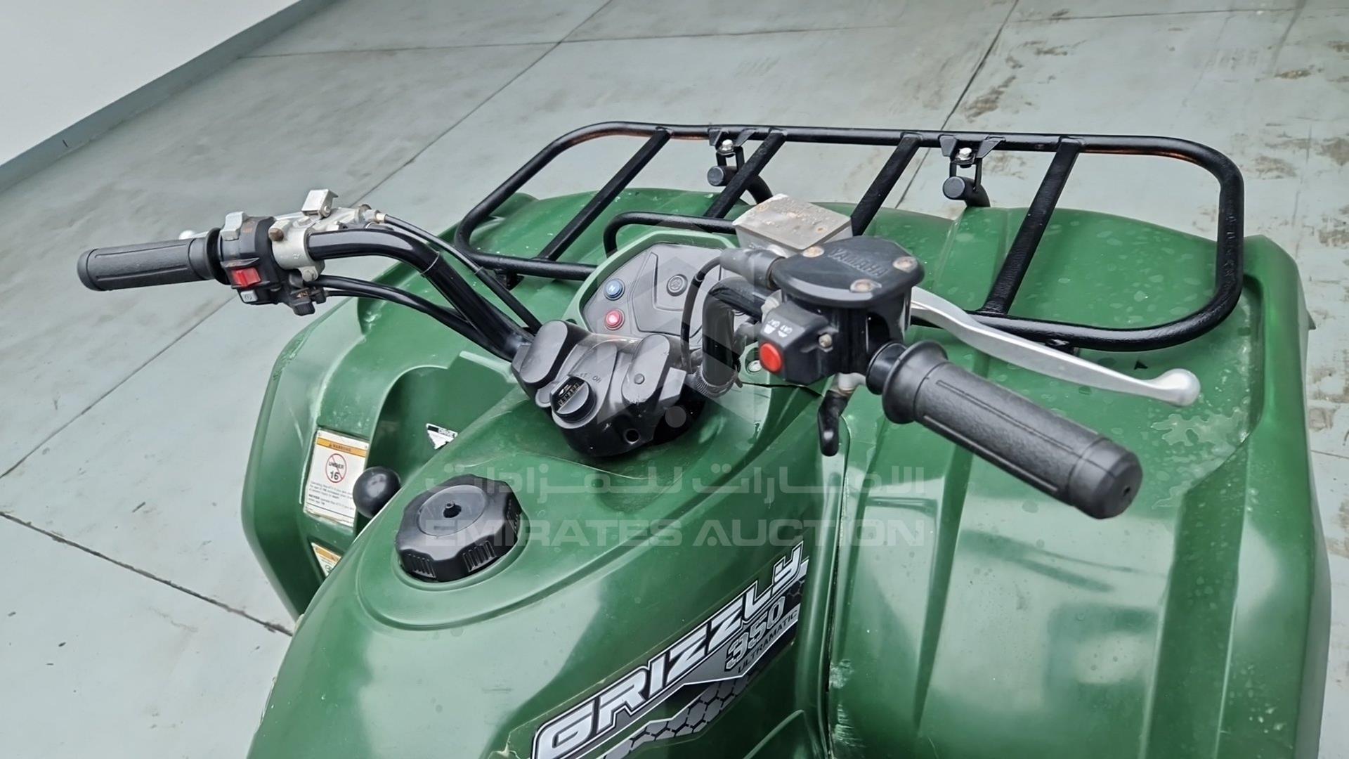 0 YAMAHA GRIZZLY 350 VIN: 5Y4AH30Y9EA016940