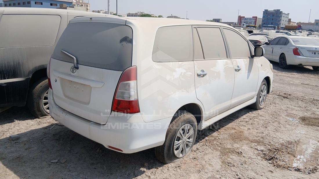 2014 Toyota Innova — Rear Right Angle — Photo 8