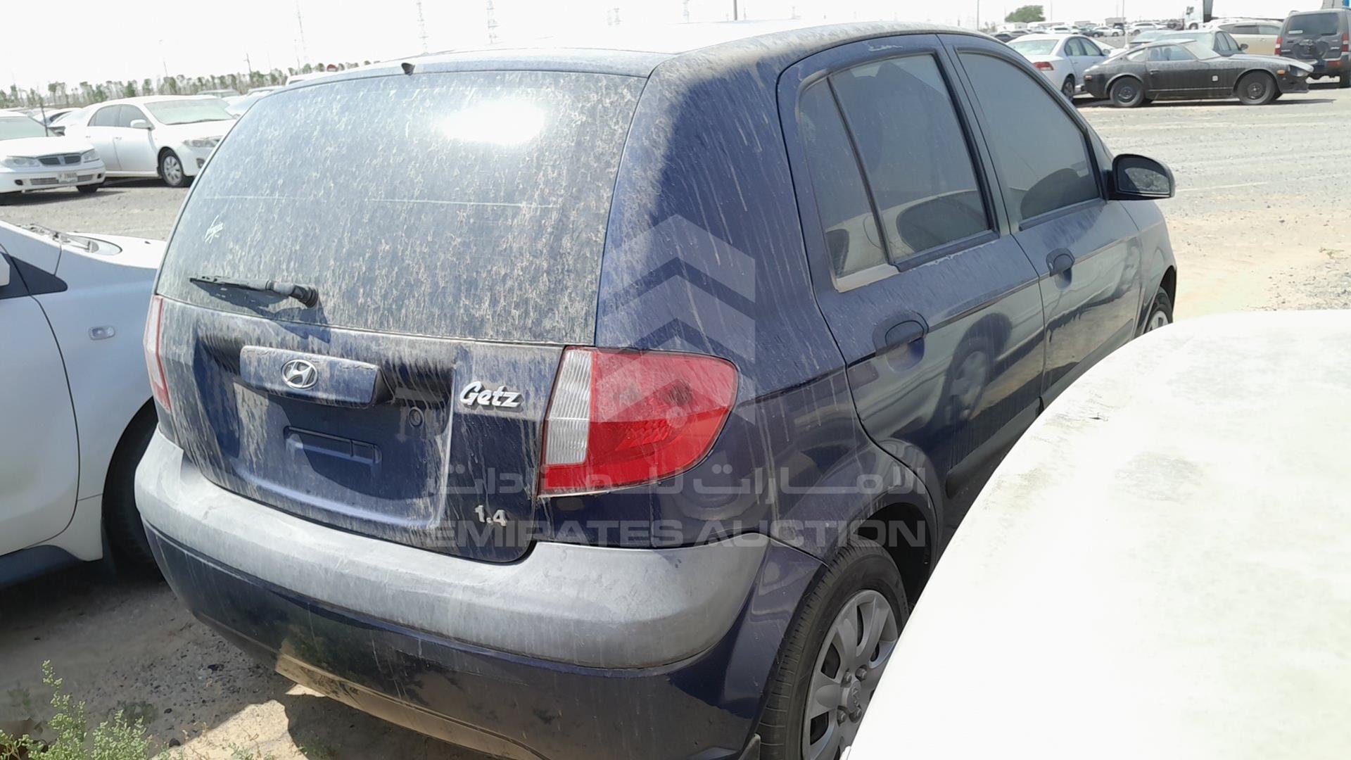 2007 HYUNDAI GETZ VIN: KMHBT51D07U593632