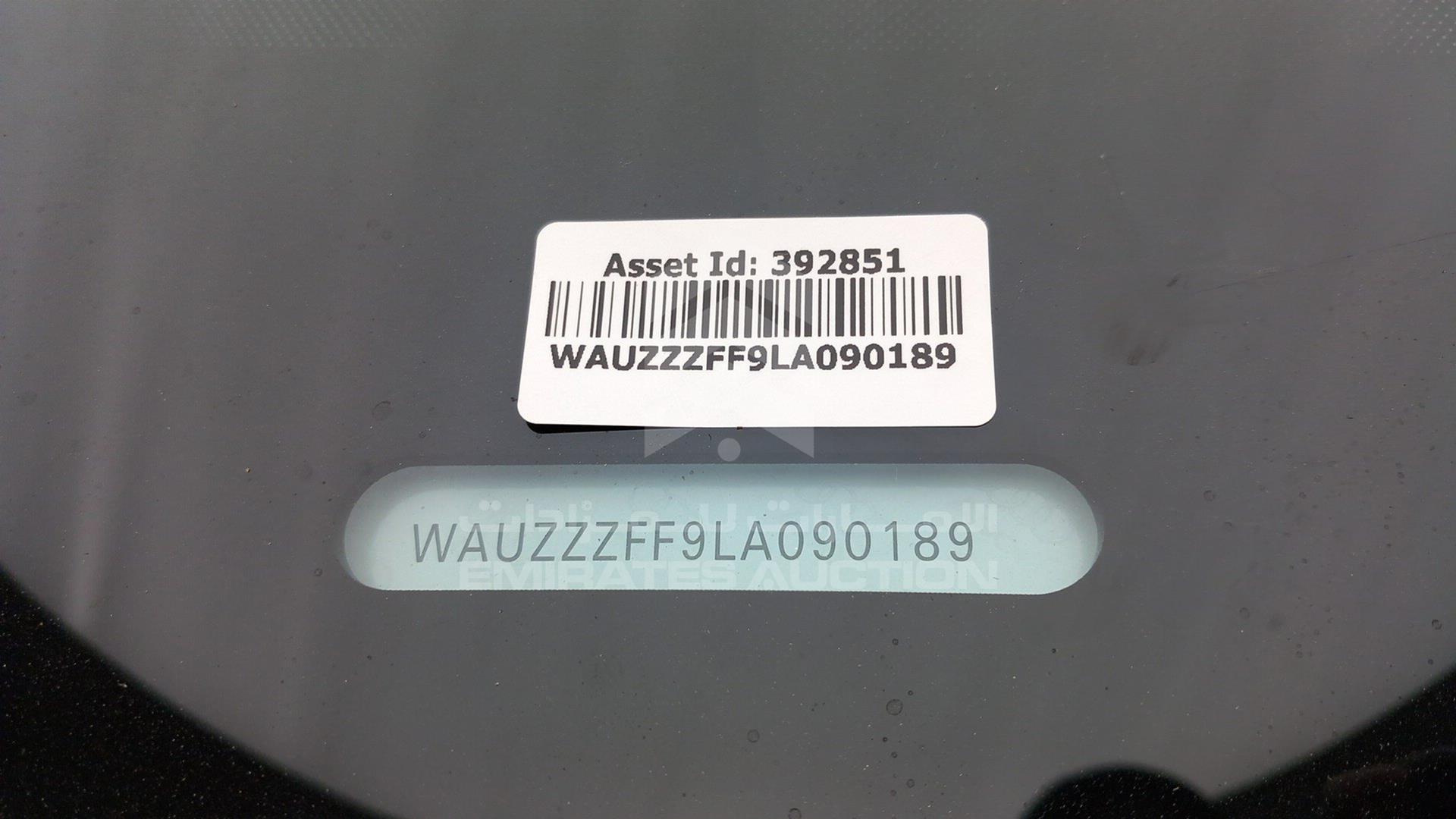 2020 AUDI A3 VIN: WAUZZZFF9LA090189