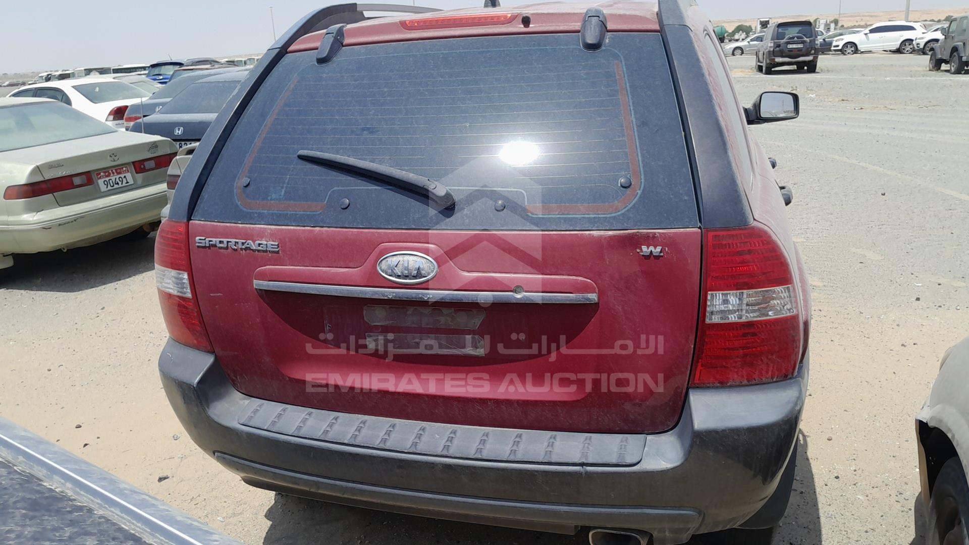 2007 KIA SPORTAGE VIN: KNAJE552977368091