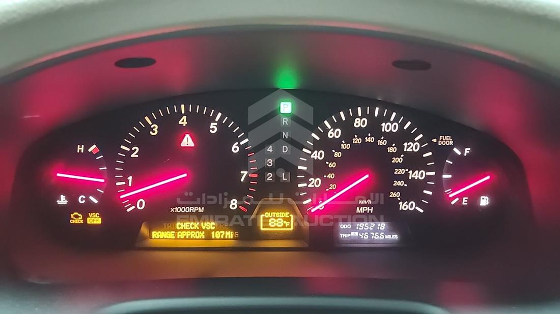 2001 Lexus LS 430 — Speedometer & RPM Gauges — Photo 14