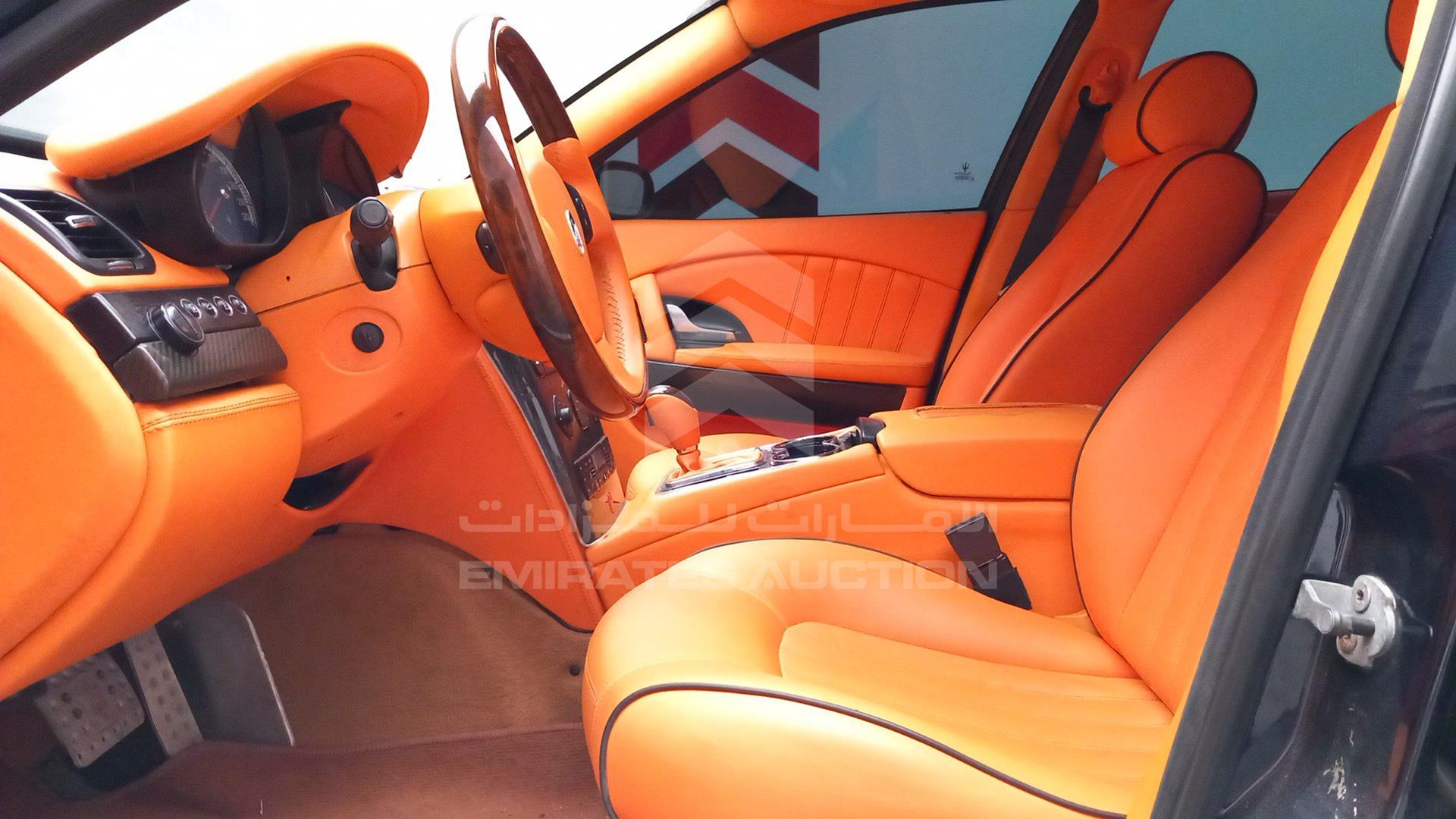 2008 MASERATI QUATTROPORTE VIN: ZAMFG39F180035524
