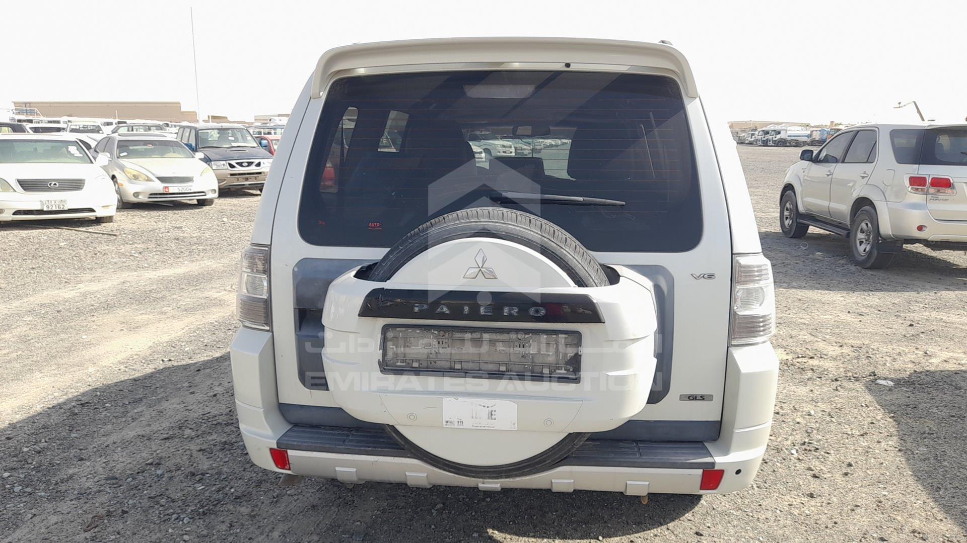 2012 MITSUBISHI PAJERO VIN: JMYLRV95WCJ704546