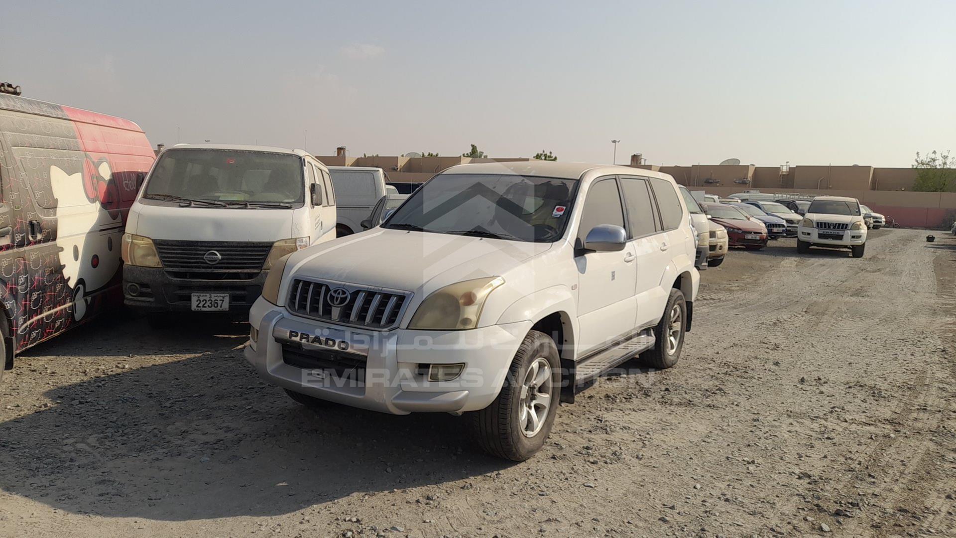 2007 TOYOTA PRADO VIN: JTEBU25J275071560