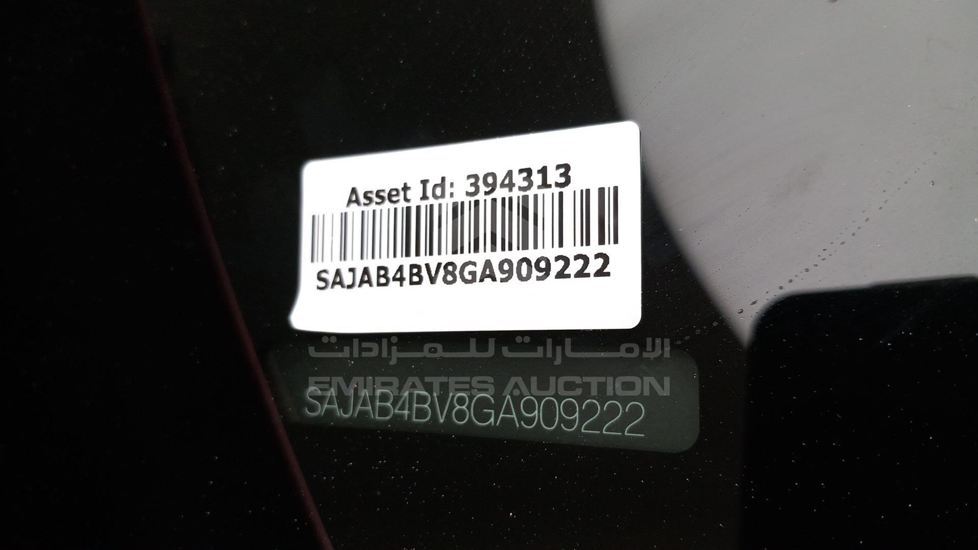 2016 JAGUAR XE VIN: SAJAB4BV8GA909222