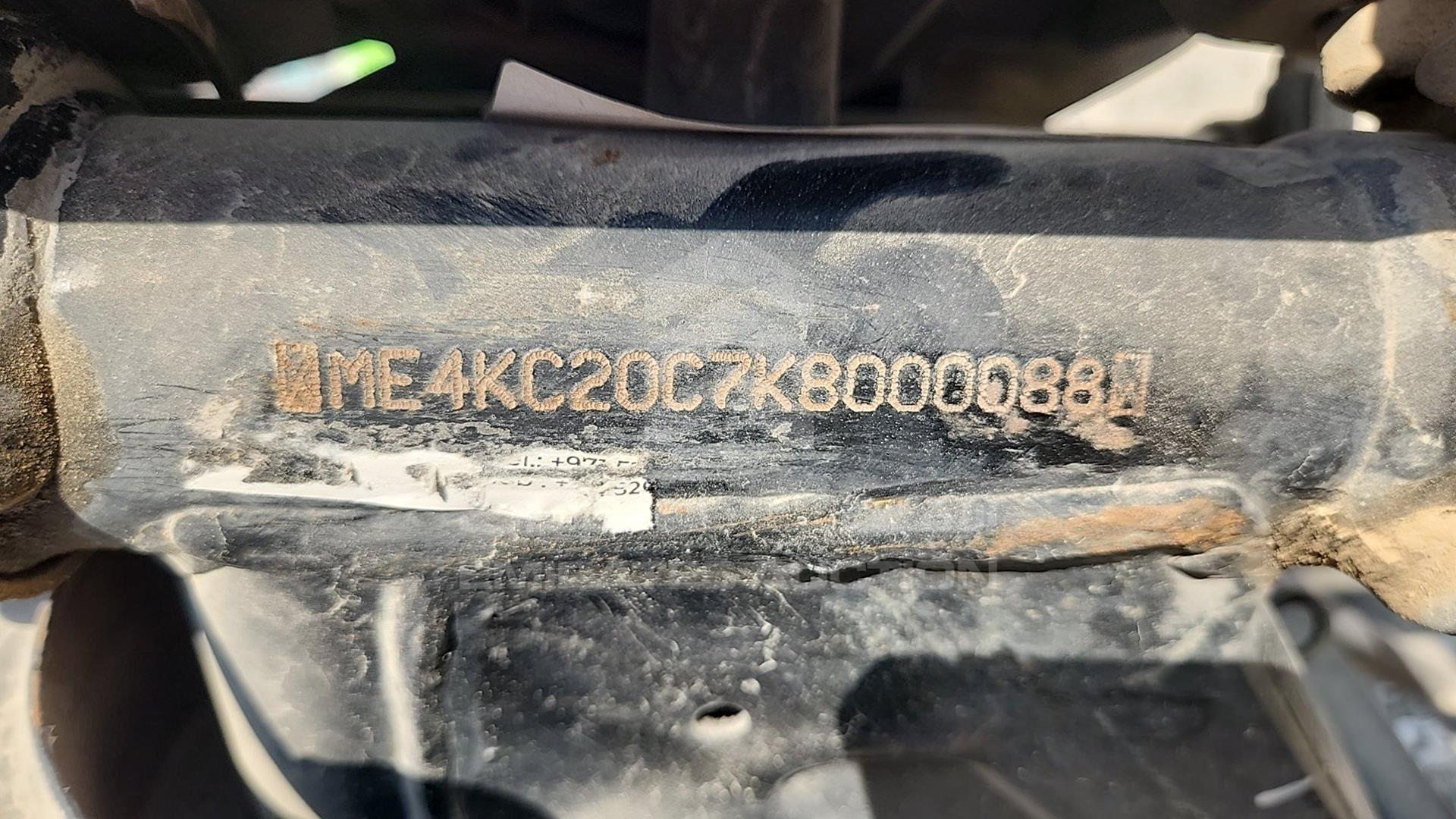 2019 HONDA UNICORN VIN: ME4KC20C7K8000088