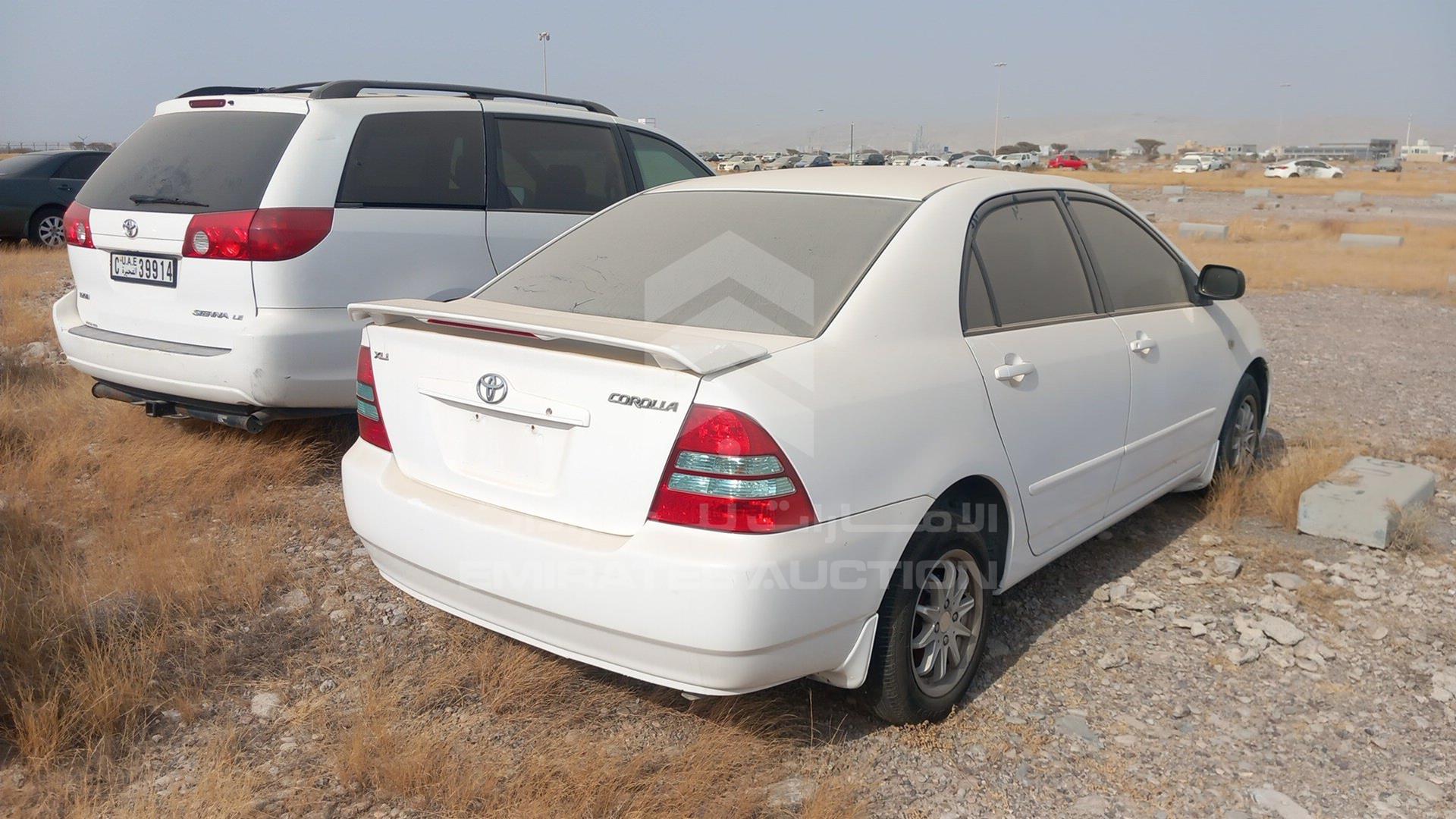 2003 TOYOTA COROLLA VIN: JTDBW23E630052327