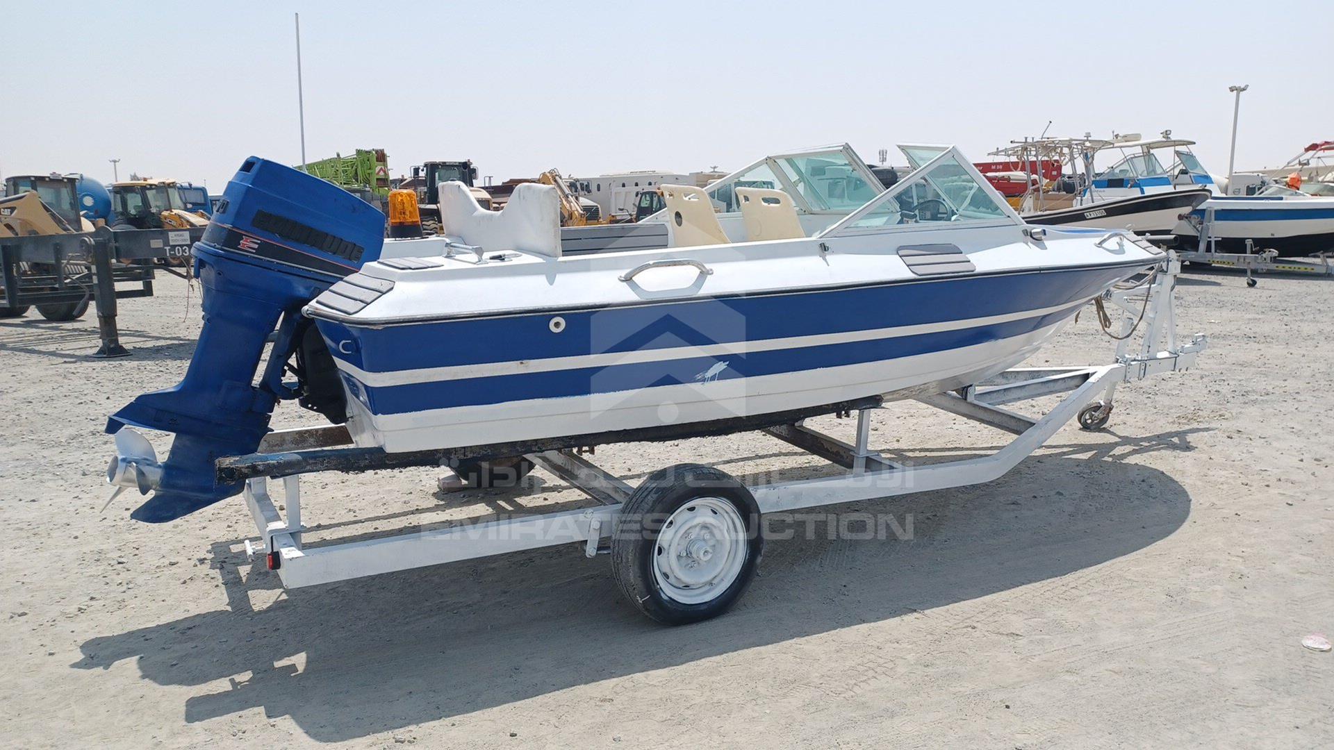0 BOAT + TROLLEY --- VIN: G03274380