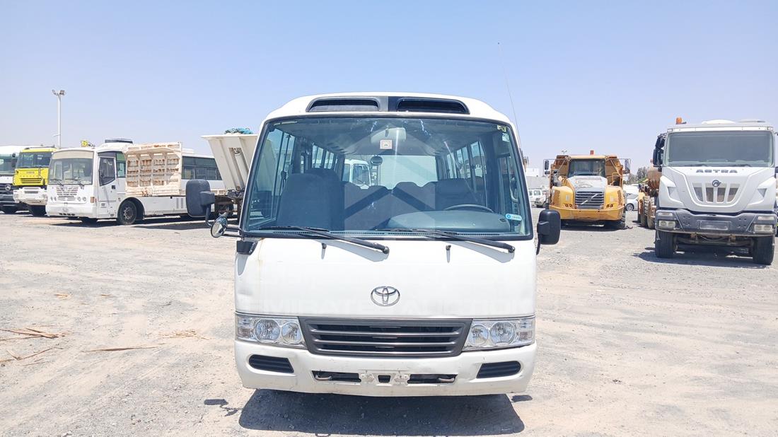 2012 Toyota Coaster — Full Front View — Photo 1