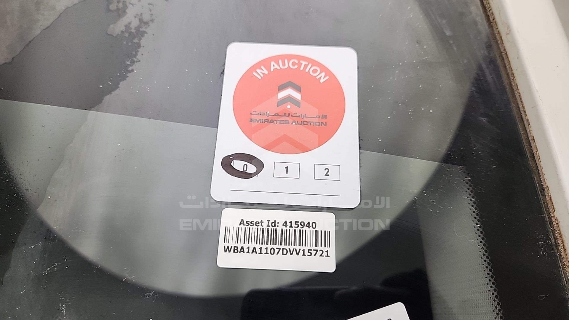 2013 BMW 116 I VIN: WBA1A1107DVV15721