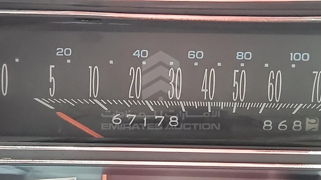 1977 Cadillac Eldorado — Odometer Reading — Photo 2
