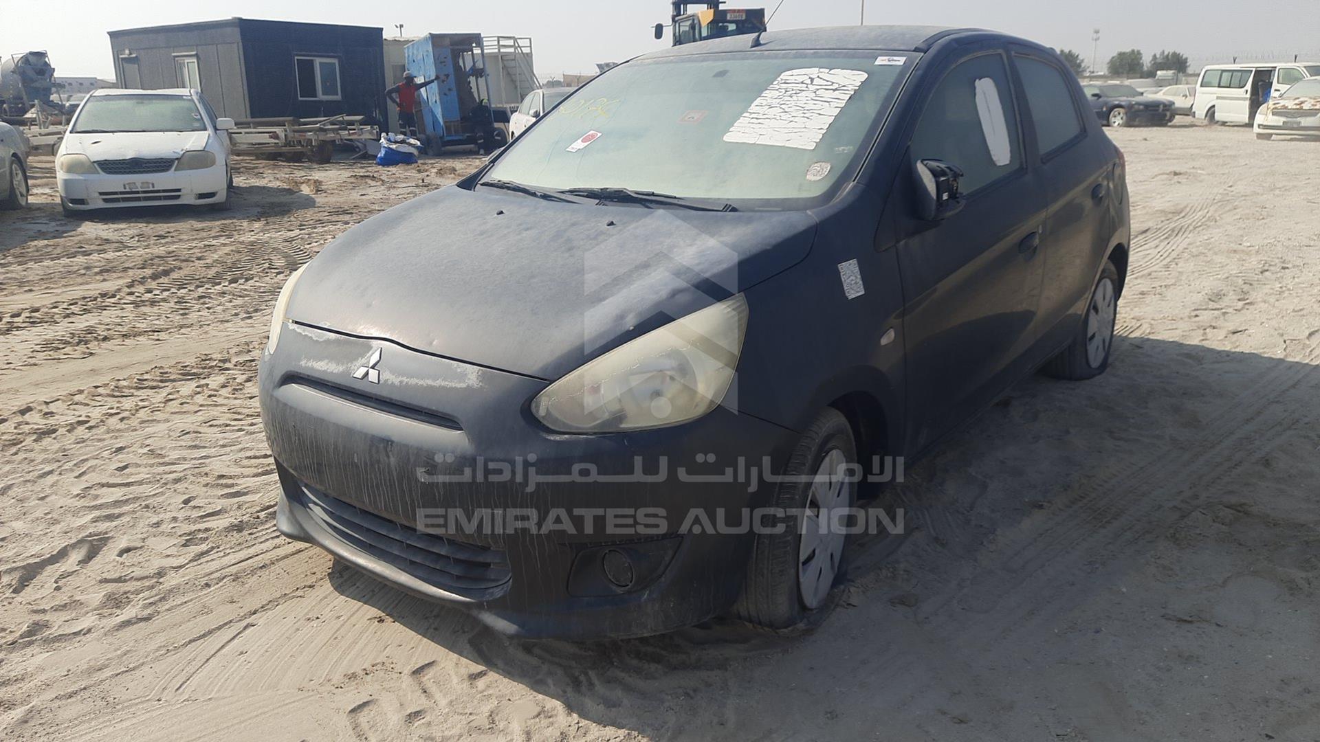 2014 MITSUBISHI MIRAGE VIN: MMBXTA03AEH023037