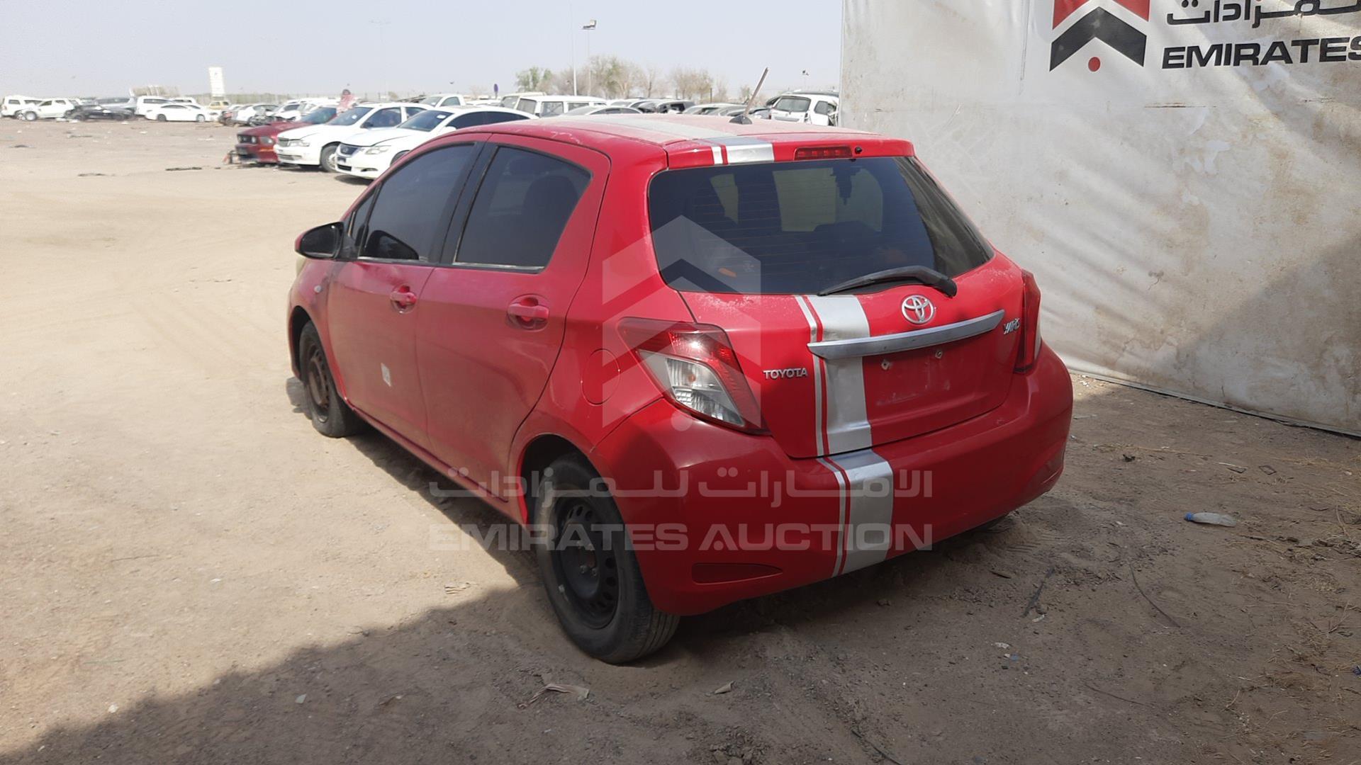 2012 TOYOTA YARIS VIN: JTDKW9D38CD510447