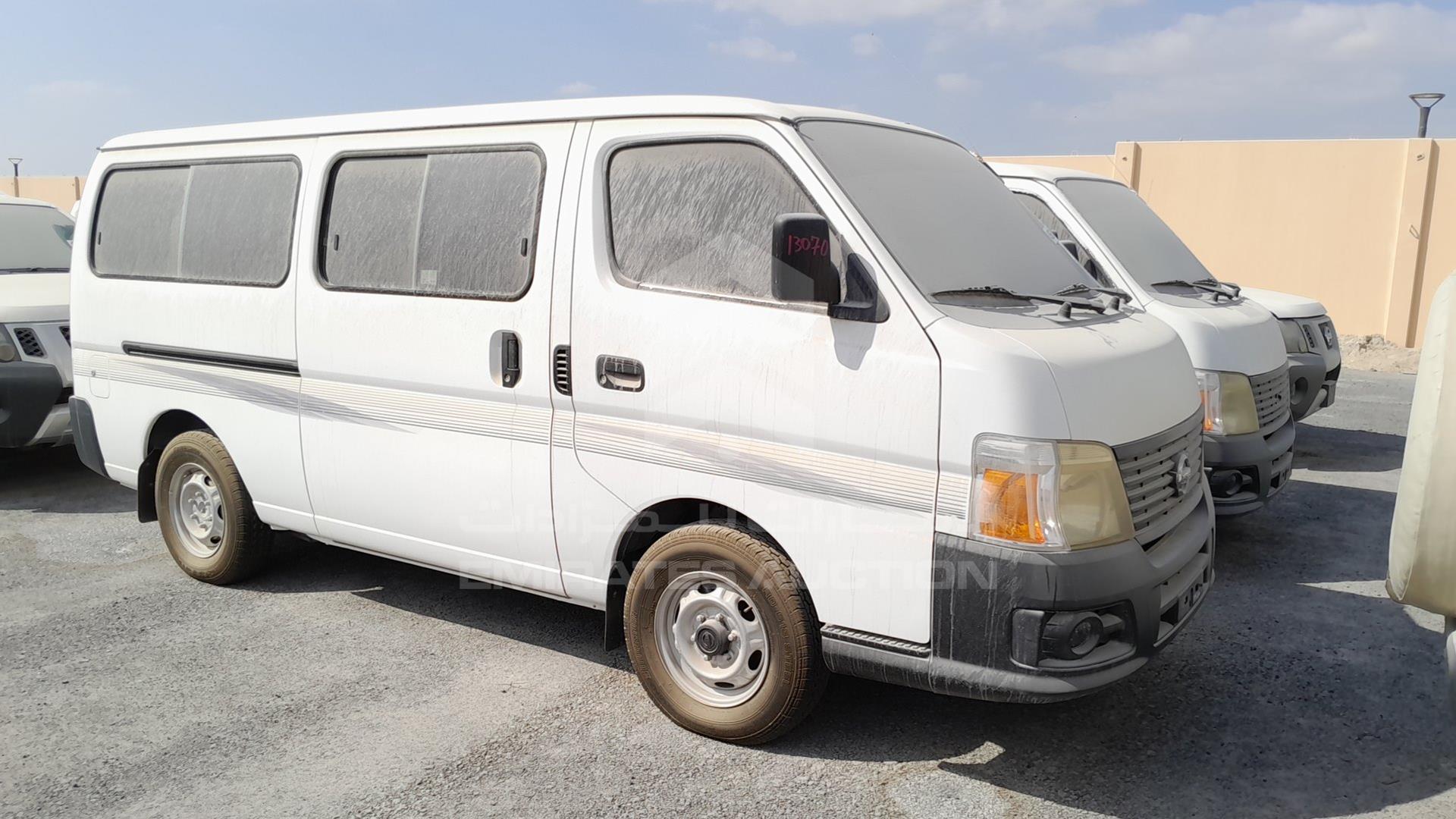 2009 NISSAN URVAN VIN: JN6AE54S59X018798