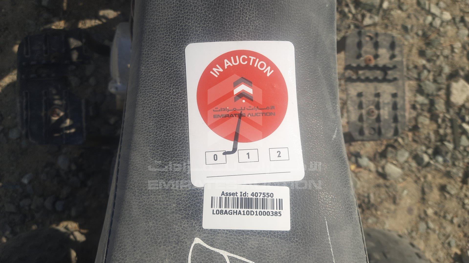 0 ATV --- VIN: L08AGHA10D1000385