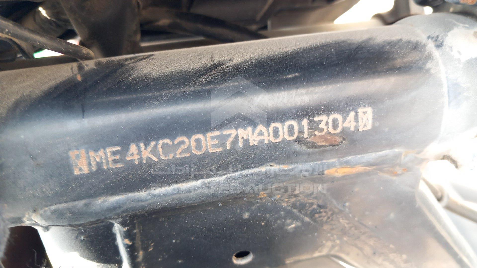 2021 HONDA UNICORN VIN: ME4KC20E7MA001304