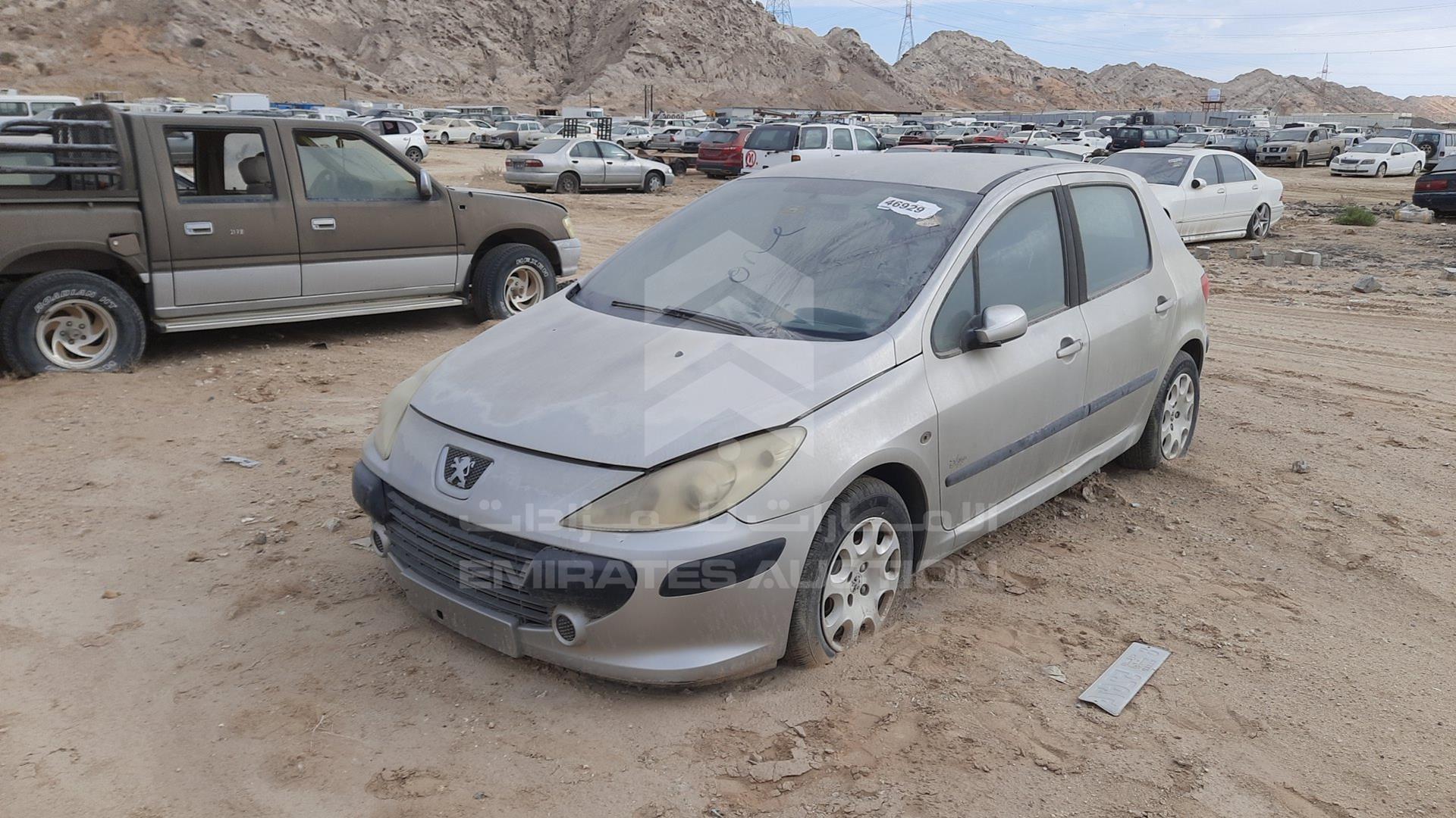 2007 PEUGEOT 307 VIN: VF33CNFUF7S013912