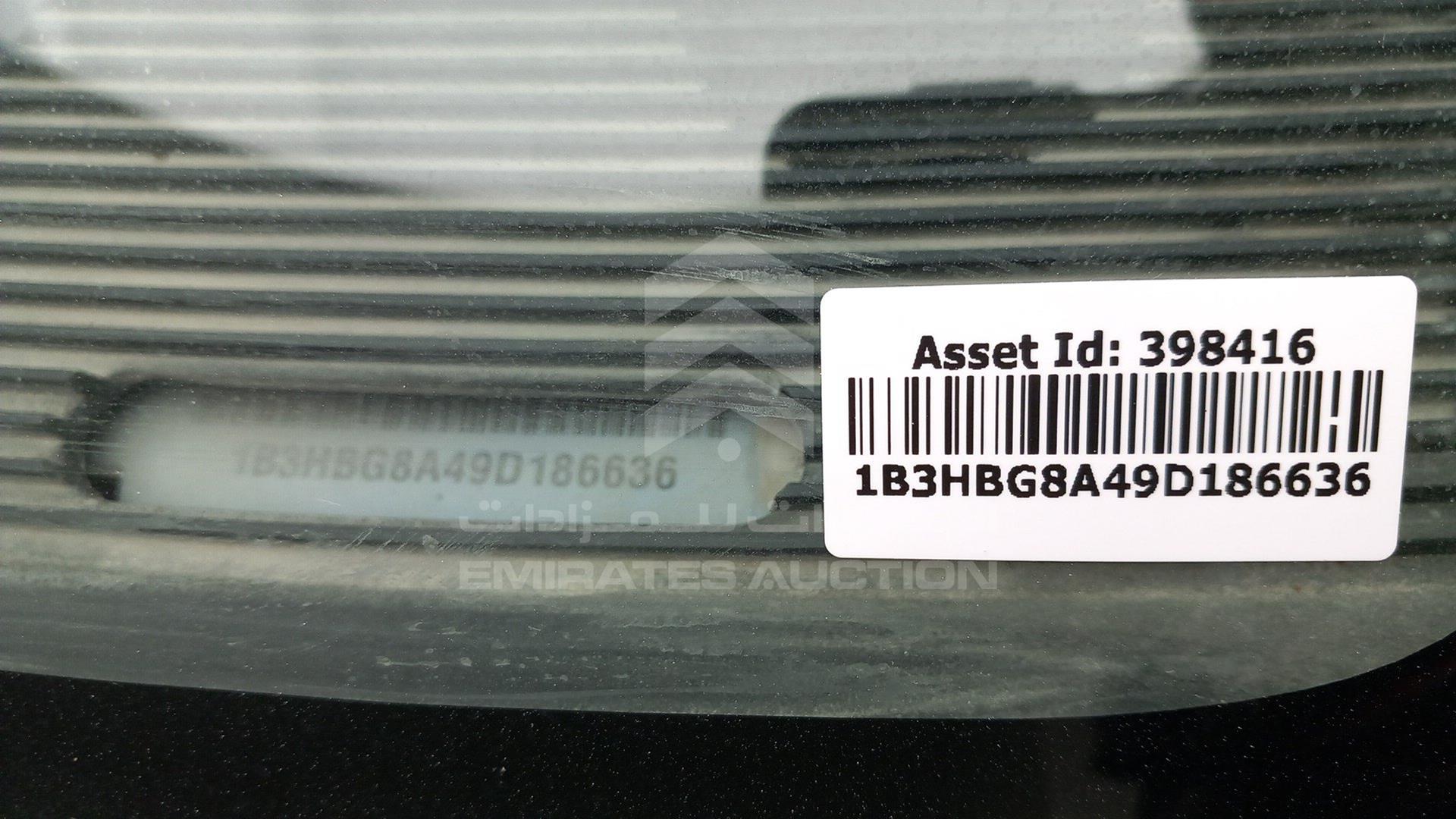 2009 DODGE CALIBER VIN: 1B3HBG8A49D186636