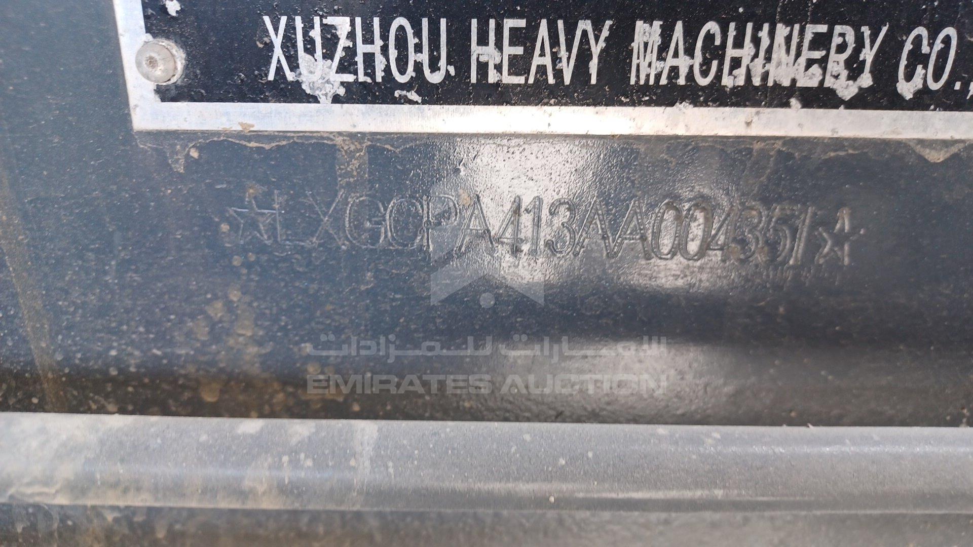 2021 XCMG QY50K VIN: LXGCPA413AA004351