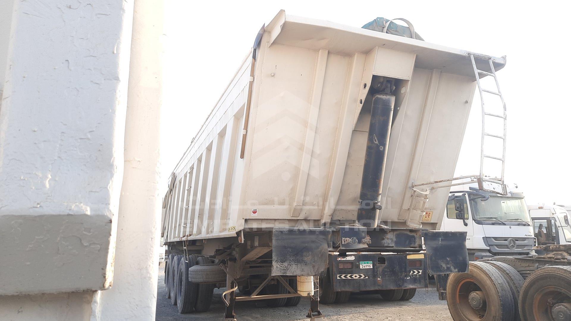 2008 3 AXLES TIPPER TRAILER --- VIN: UAE3S0108R032683
