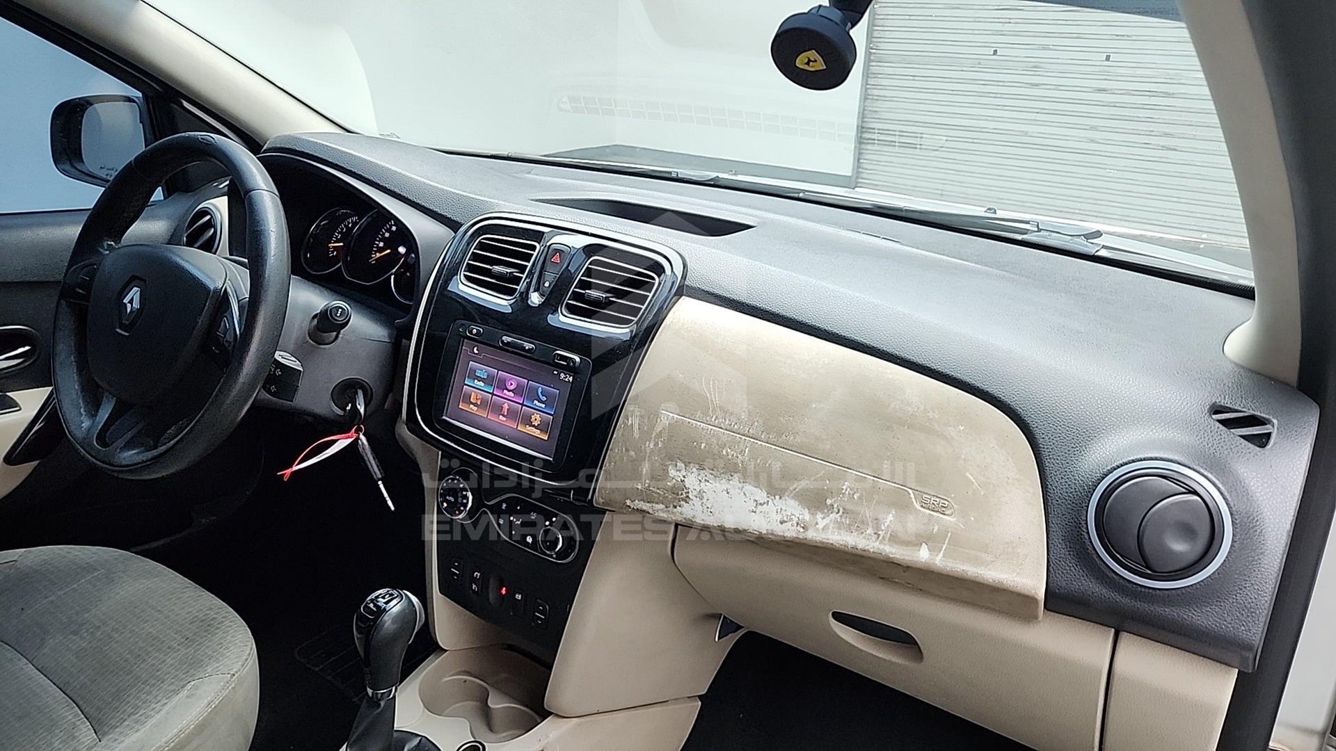 2017 RENAULT SYMBOL VIN: VF14SRAB3HT518791