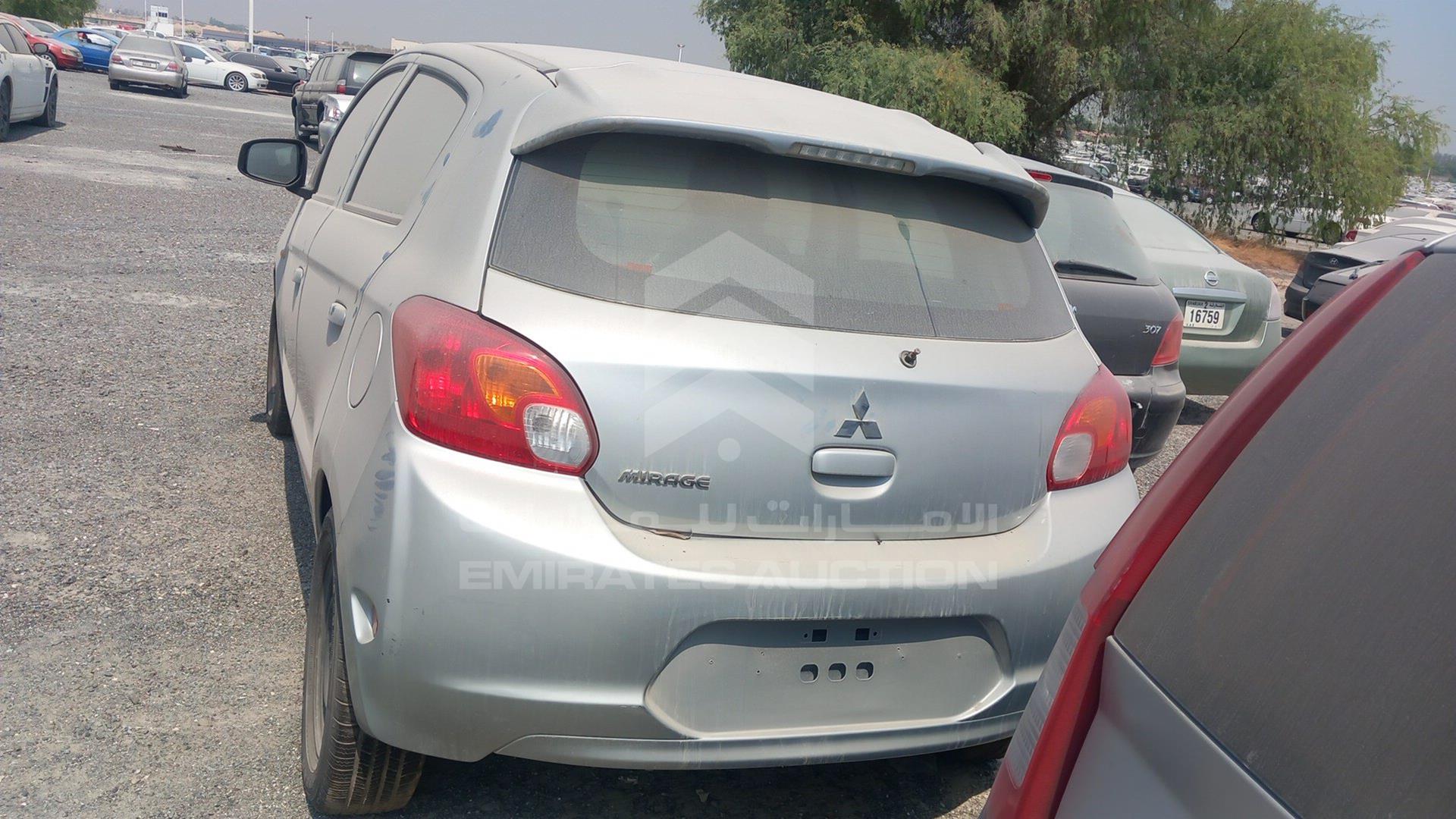 2014 MITSUBISHI MIRAGE VIN: MMBXTA03AEH023198