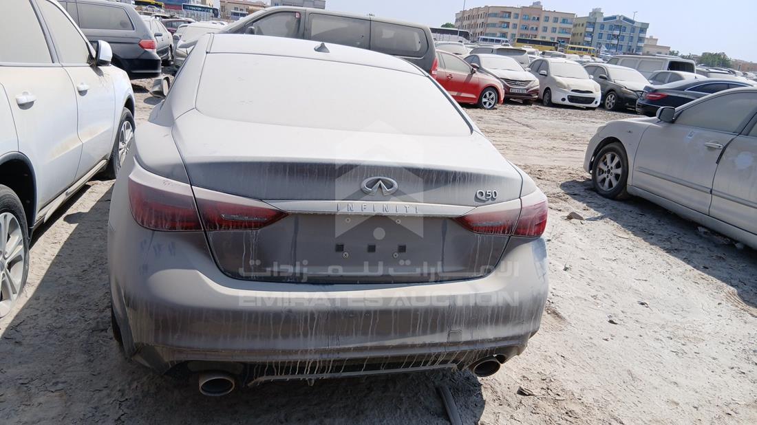 2019 Infiniti Q50 - Scrap without document — Rear View — Photo 7