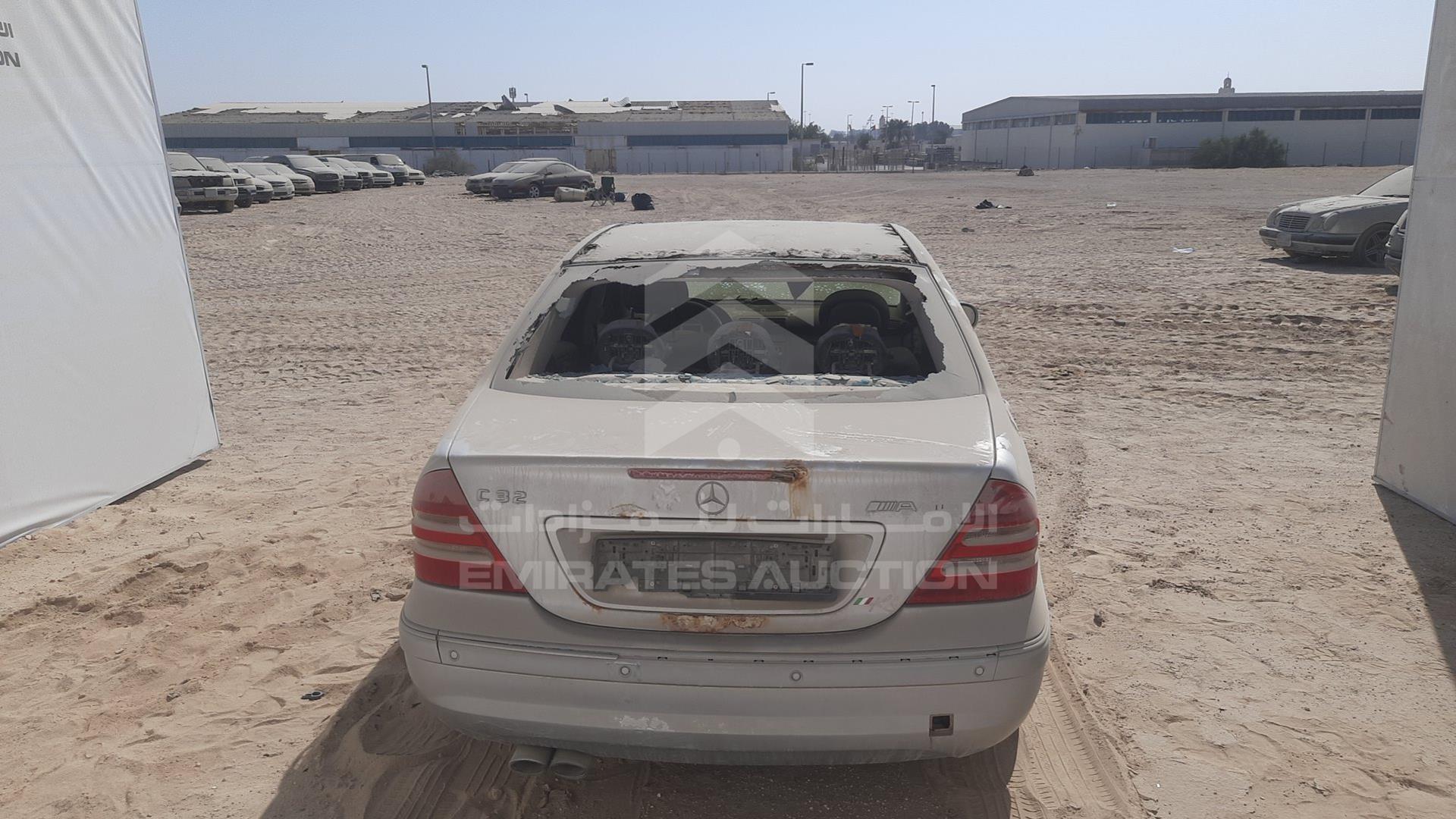 2002 MERCEDES C 320 VIN: WDB2030651F214765