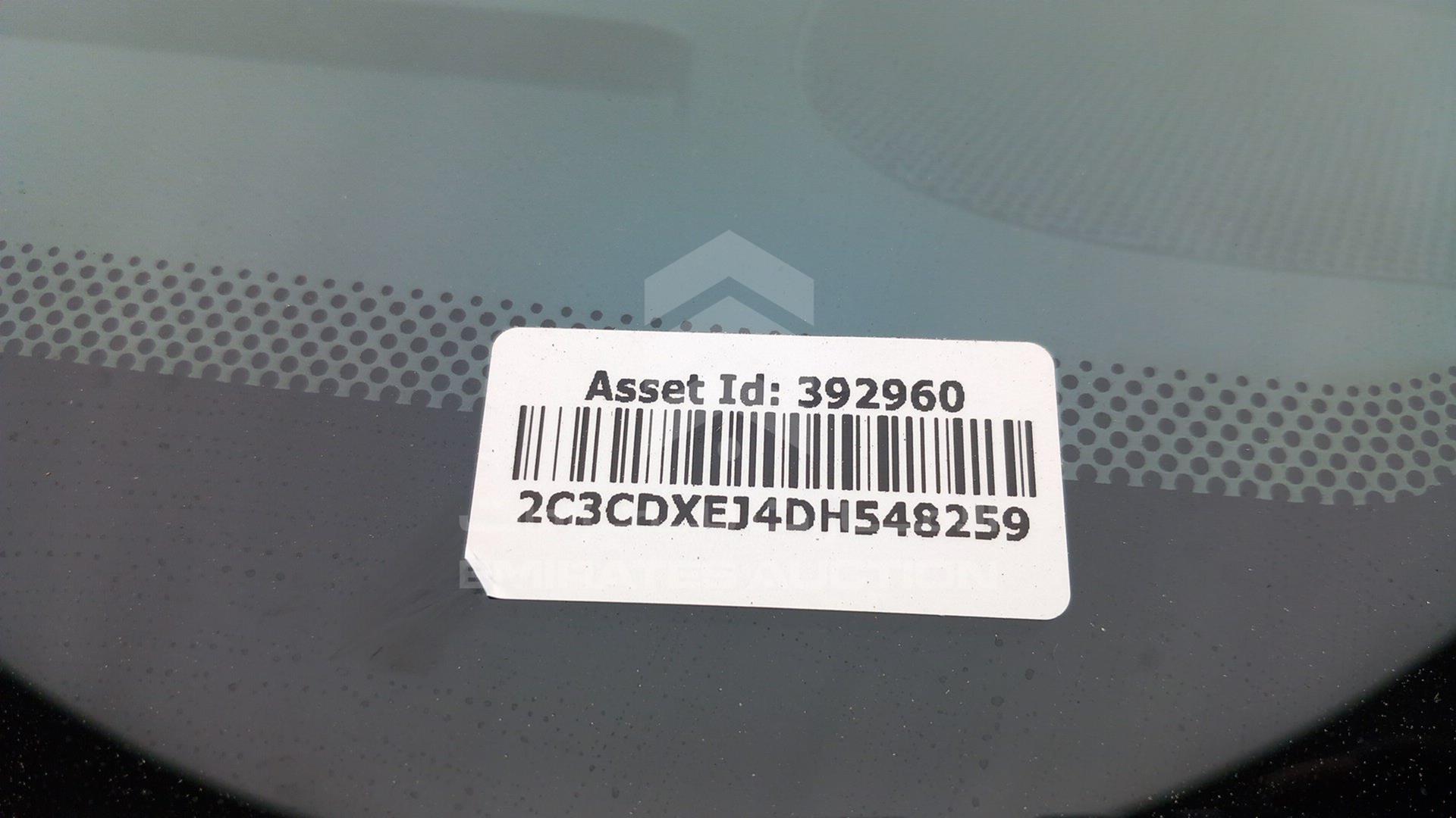 2013 DODGE CHARGER SRT VIN: 2C3CDXEJ4DH548259