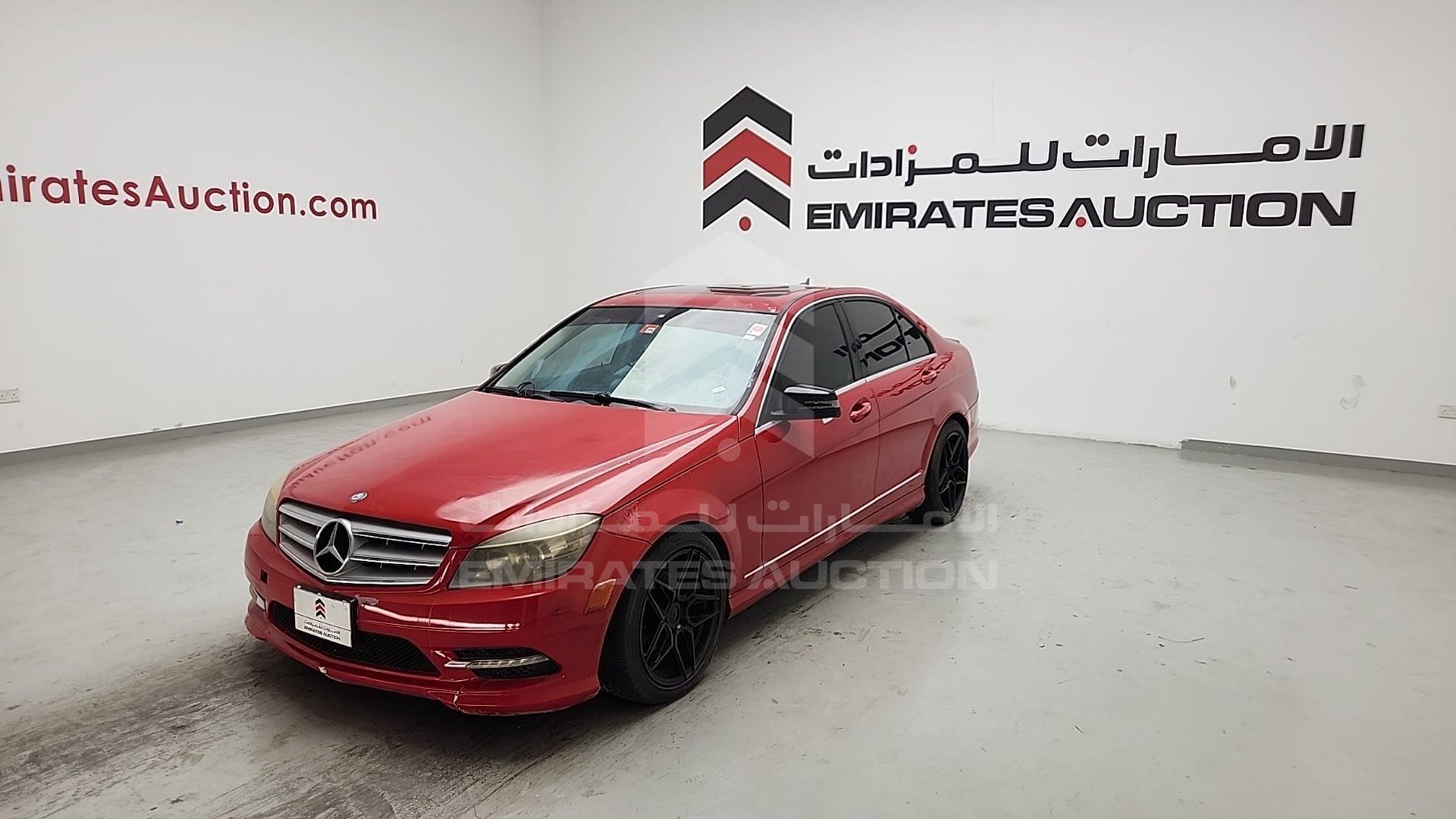 2011 MERCEDES C 300 VIN: WDDGF8BB6BR144232