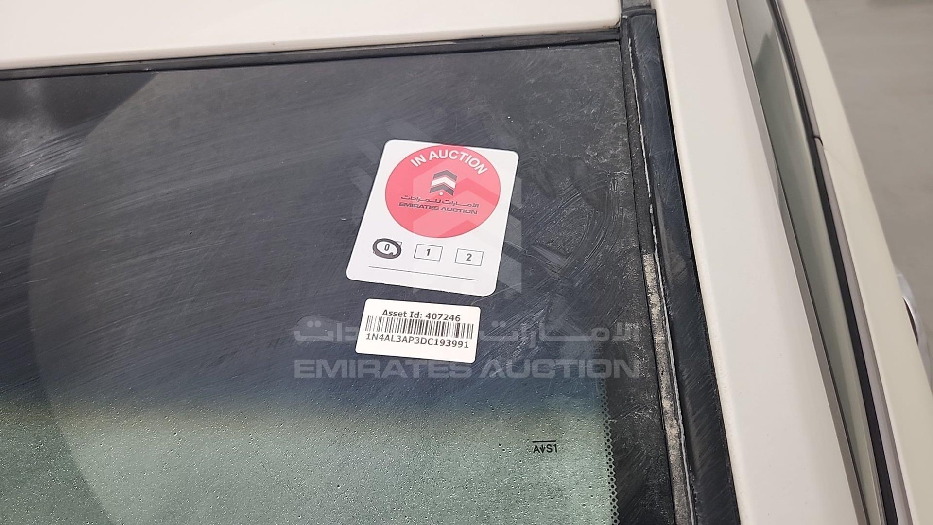 2013 NISSAN ALTIMA VIN: 1N4AL3AP3DC193991