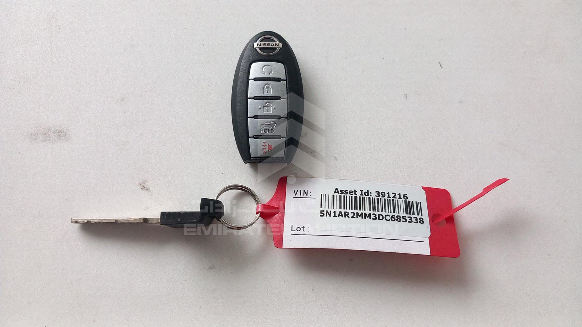 2013 NISSAN PATHFINDER VIN: 5N1AR2MM3DC685338