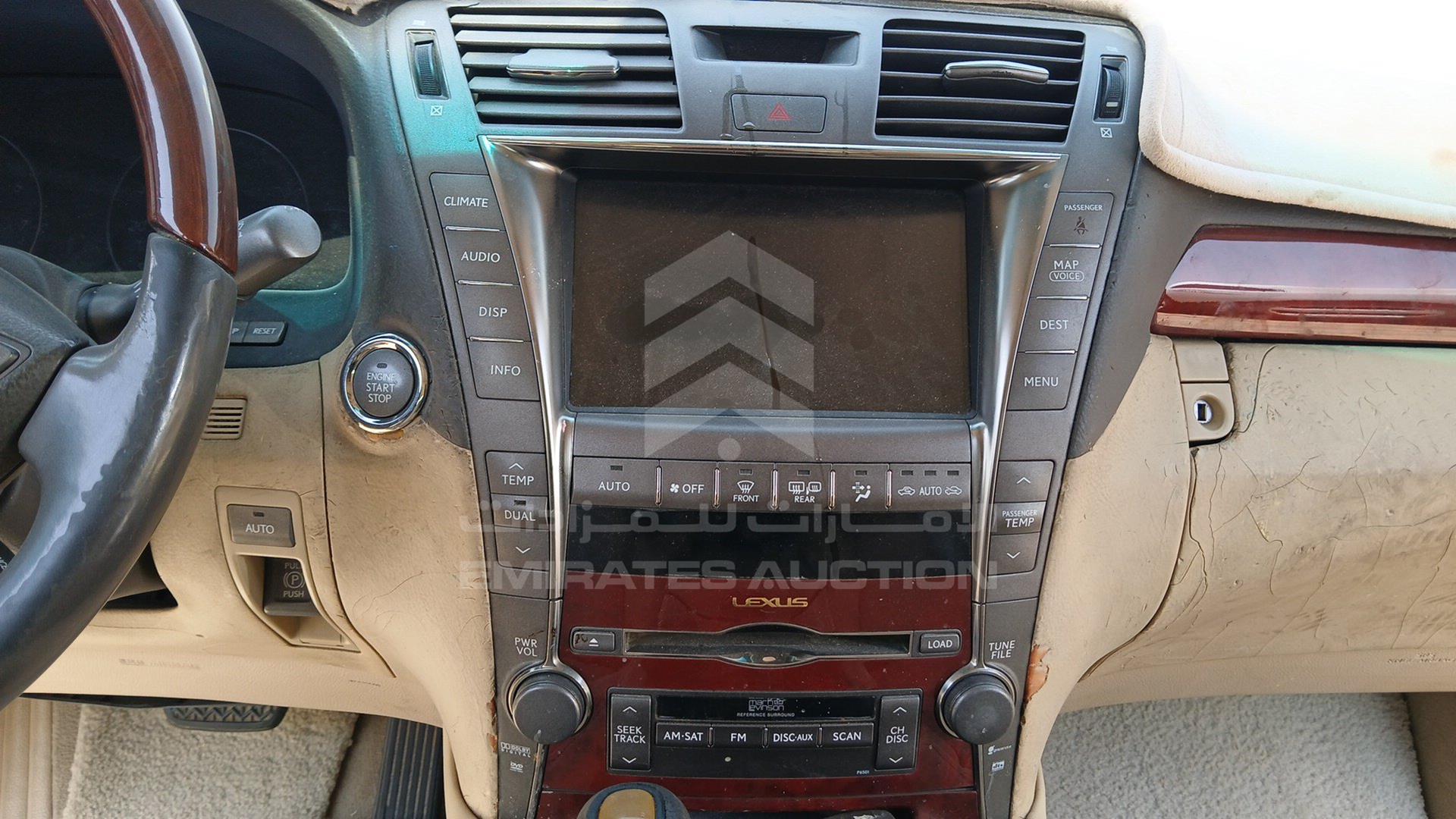 2008 LEXUS LS 460 VIN: JTHBL46F085059100