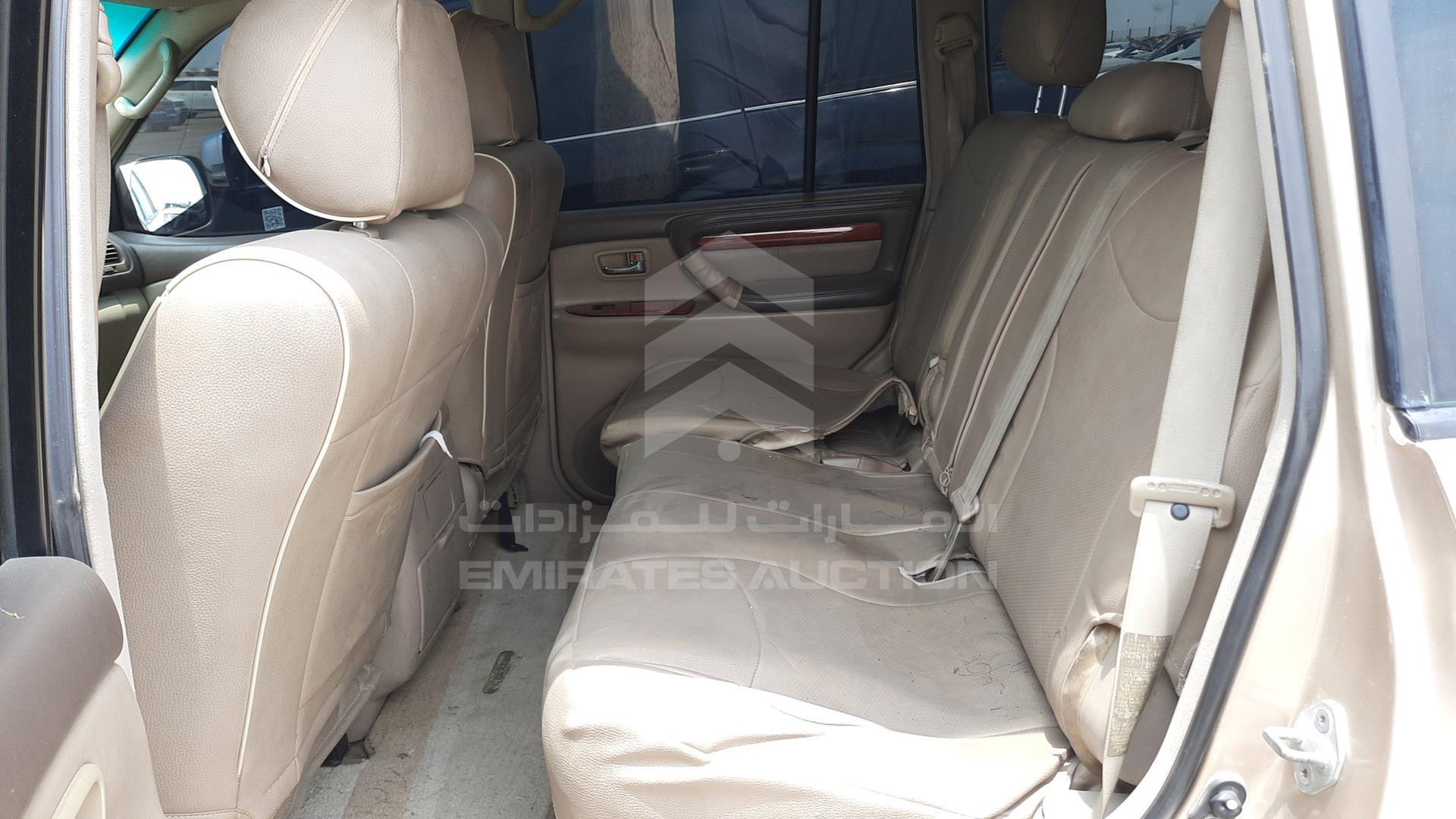 2000 LEXUS LX 470 VIN: JT6HT00W4Y0113337
