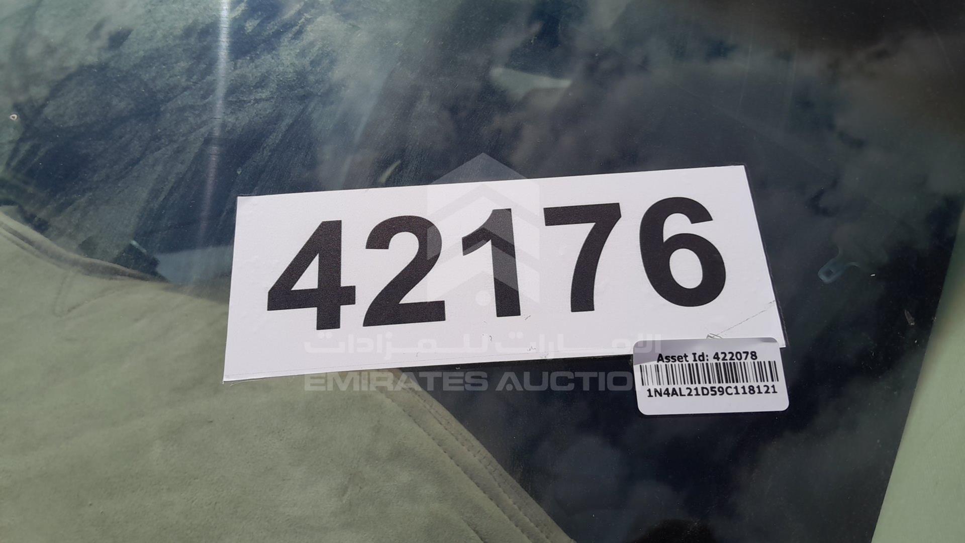 2009 NISSAN ALTIMA VIN: 1N4AL21D59C118121