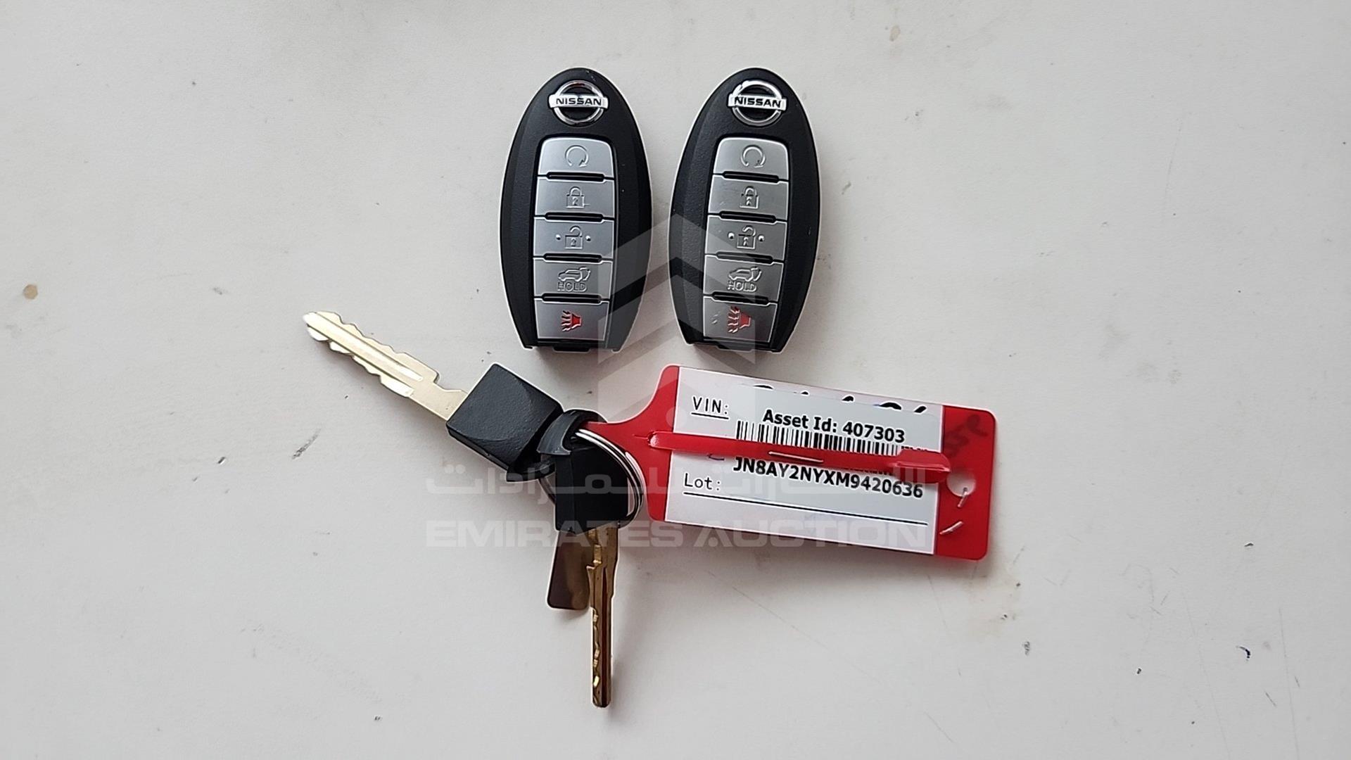 2021 NISSAN PATROL VIN: JN8AY2NYXM9420636