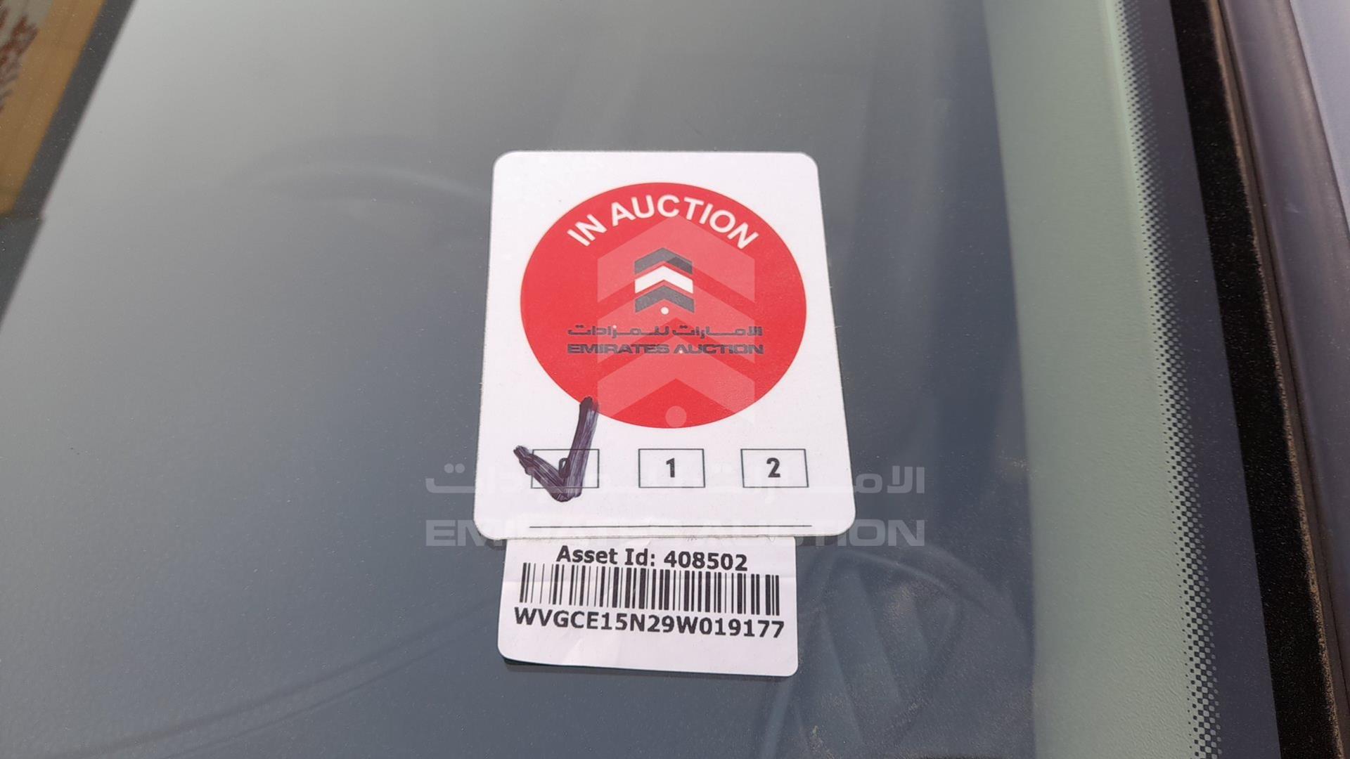 2009 VOLKSWAGEN TIGUAN VIN: WVGCE15N29W019177