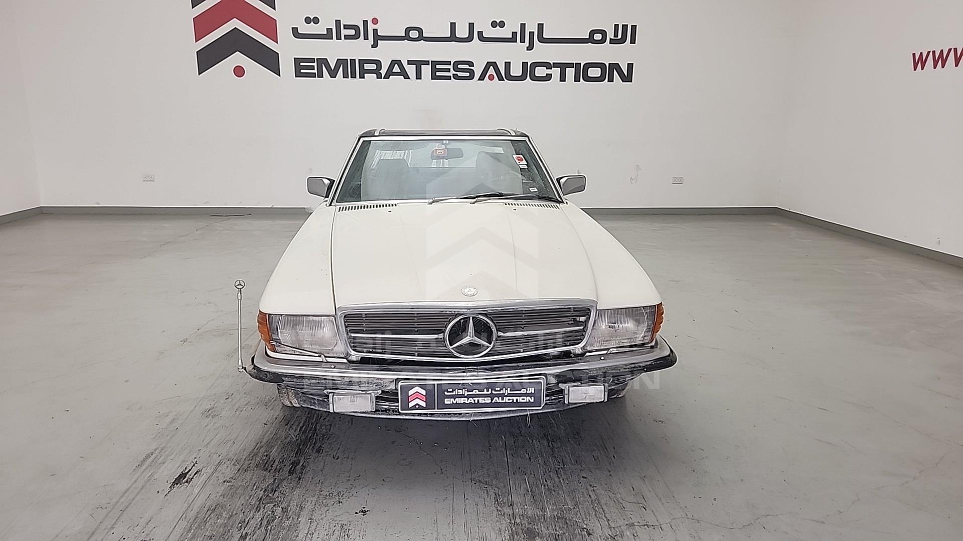 1987 MERCEDES SL 500 VIN: WDB1070461A021554