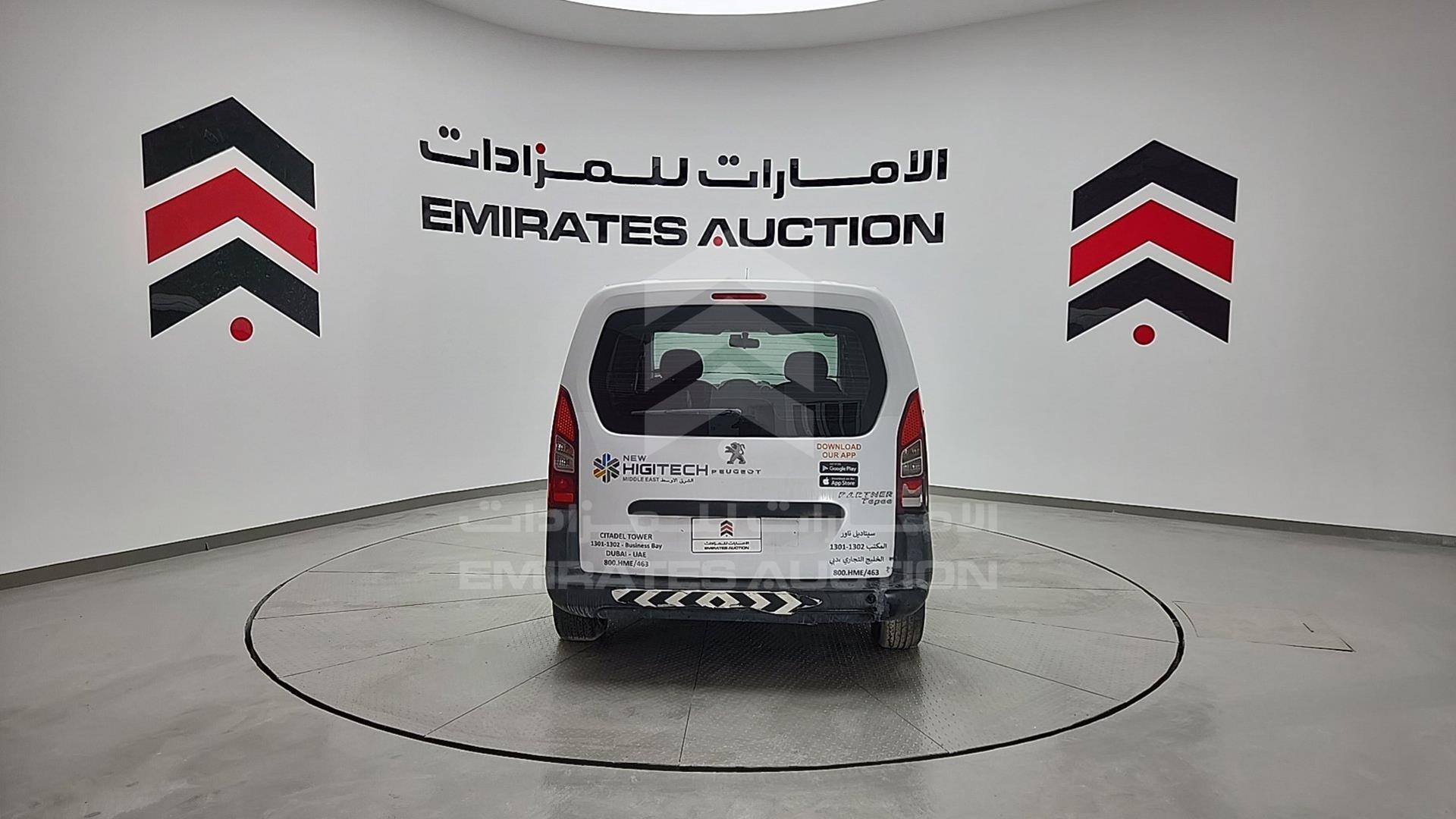 2018 PEUGEOT PARTNER VIN: VF37JNFUXJJ584167