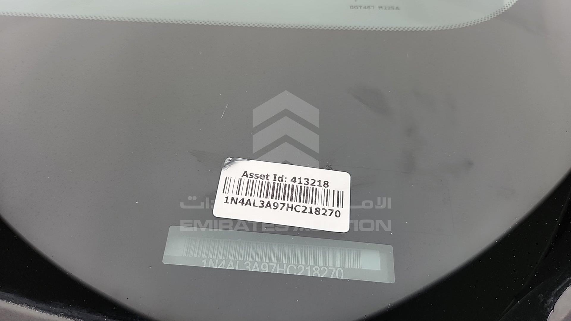 2017 NISSAN ALTIMA VIN: 1N4AL3A97HC218270