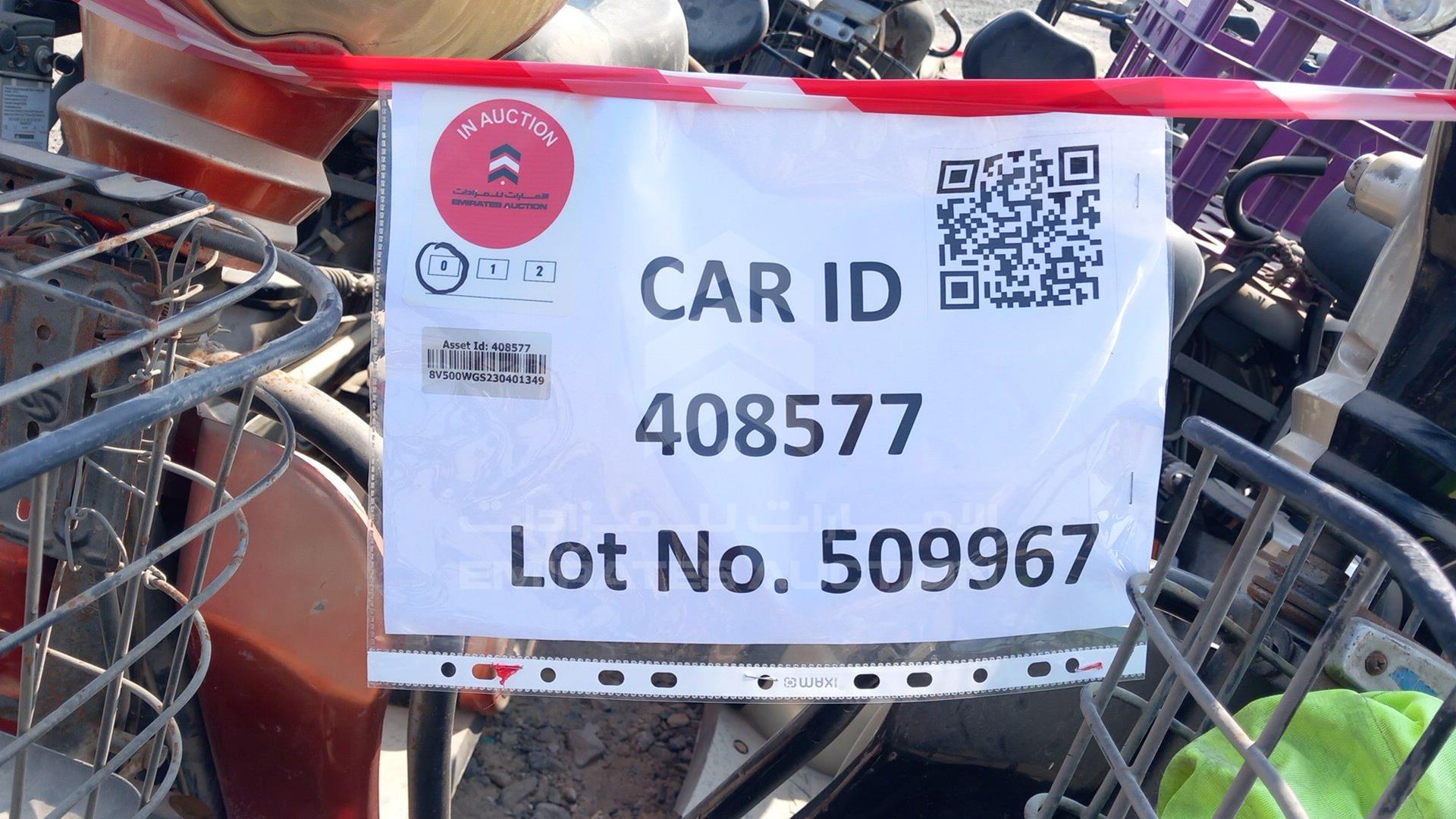 0 UNDEFINED 20 ELECTRIC BIKES VIN: 8V500WGS230401349
