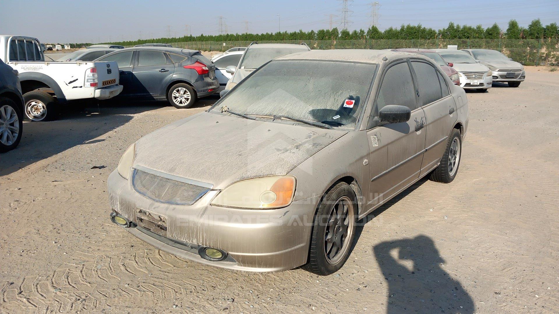 2001 HONDA CIVIC VIN: JHMES86301S407952