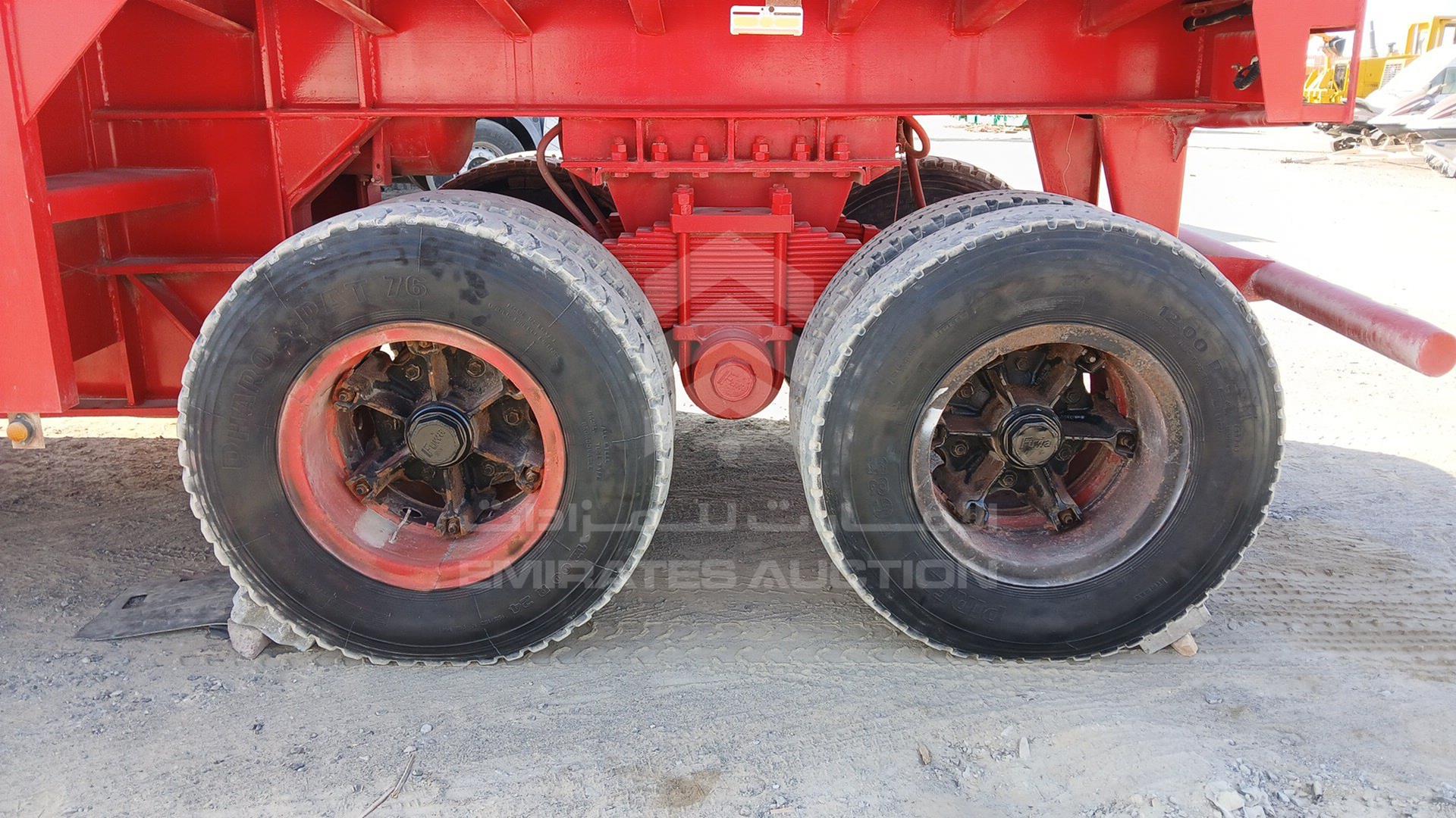 2008 LOW BED 2 AXLES VIN: 08027545LB818
