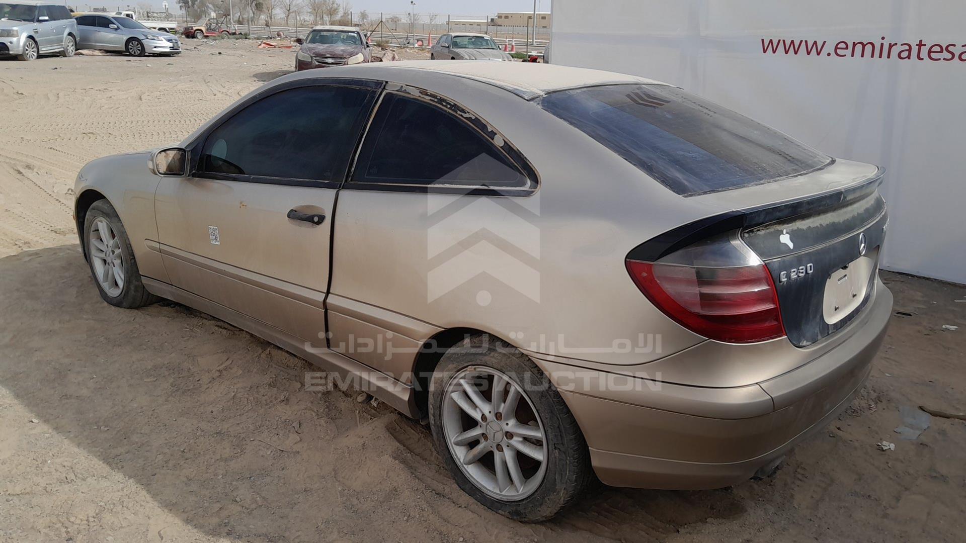 2003 MERCEDES C 230 VIN: WDBRN40J63A388275