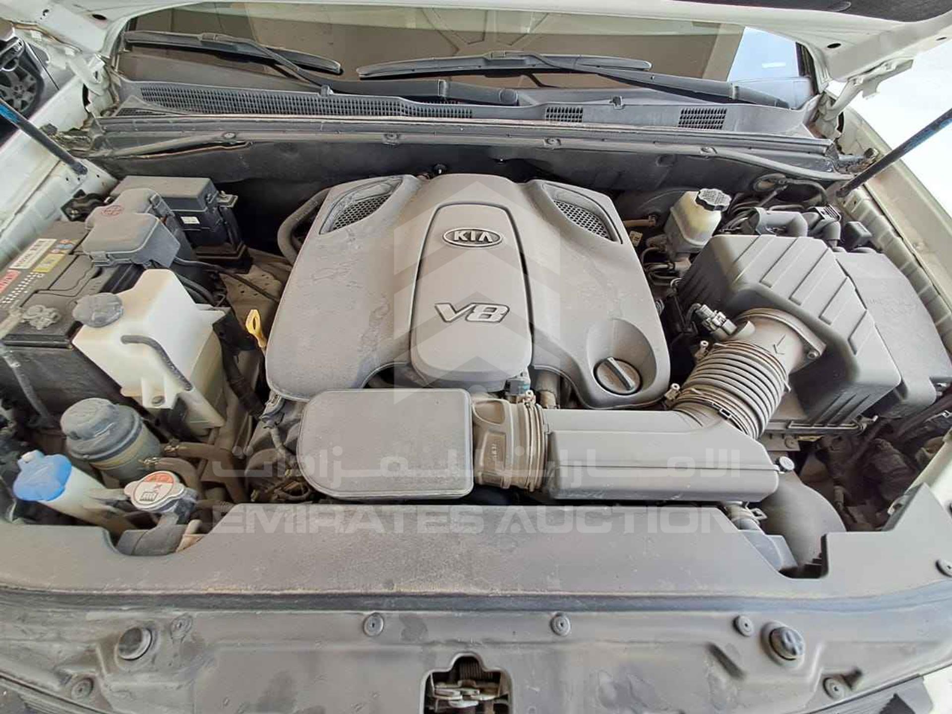 2012 KIA MOHAVE VIN: KNAKN8128C5079804