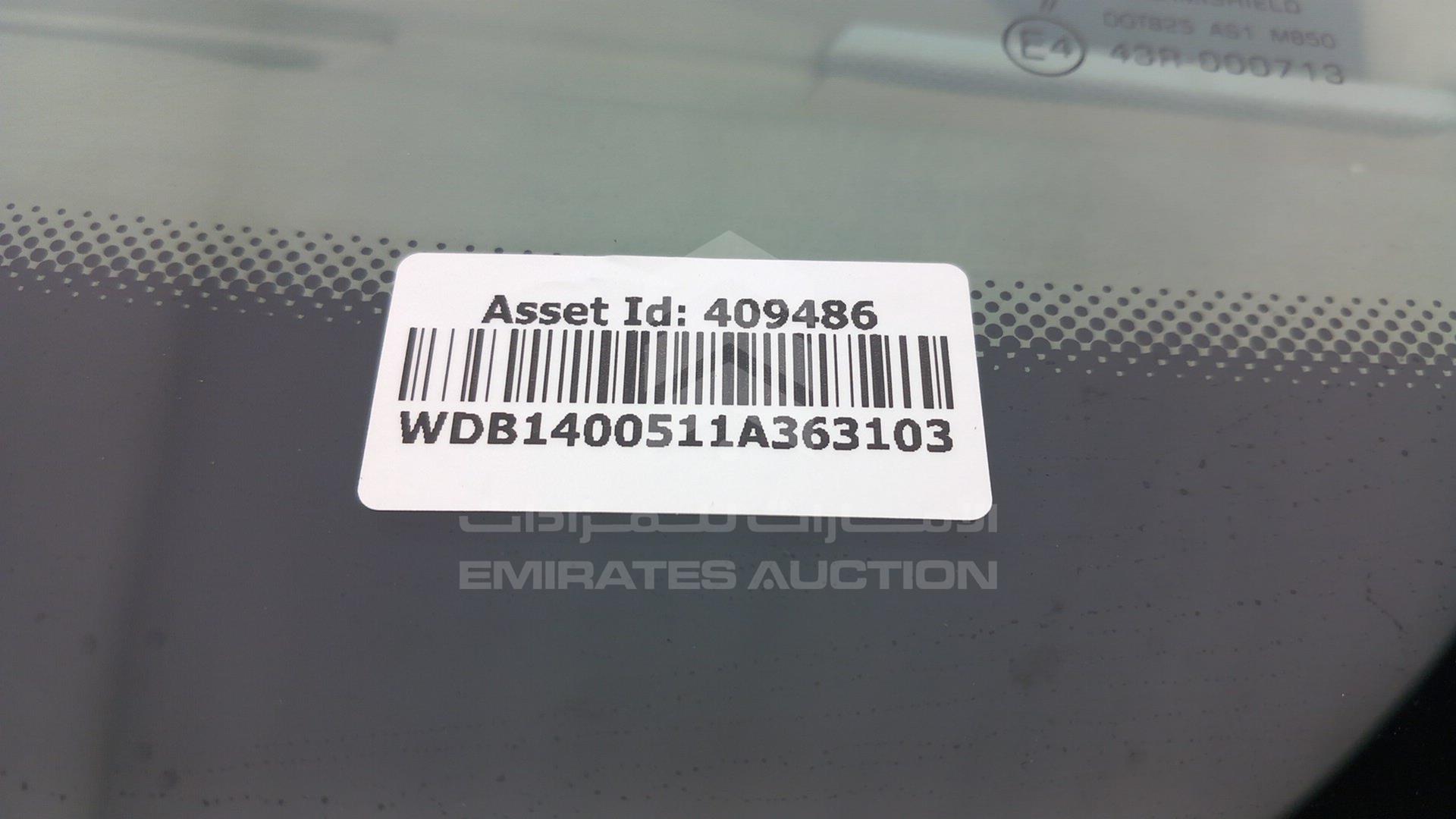 1997 MERCEDES S 500 VIN: WDB1400511A363103