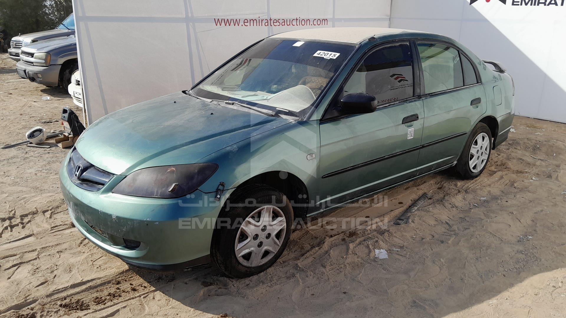 2004 HONDA CIVIC VIN: JHMES86184S404655