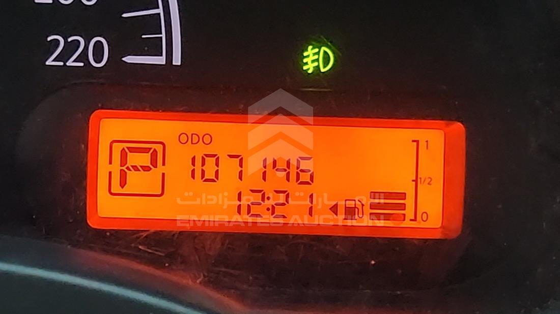 2014 Nissan Sunny — Odometer Reading — Photo 2