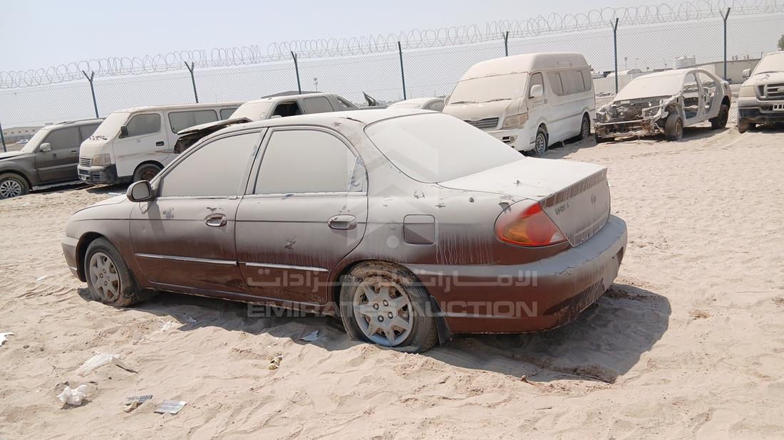 2002 Kia Sephia — Rear Left Angle — Photo 7